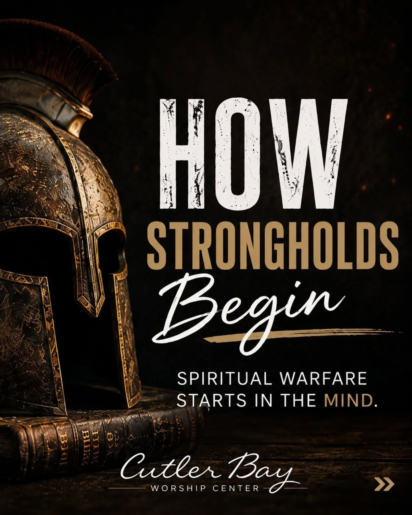 The enemy often works subtly. Small compromises and unchecked thoughts can slowly become strongholds. But God&rsquo;s truth tears them down.

If you missed Sunday's sermon in this Armor of God series you can find it on Facebook or YouTube!