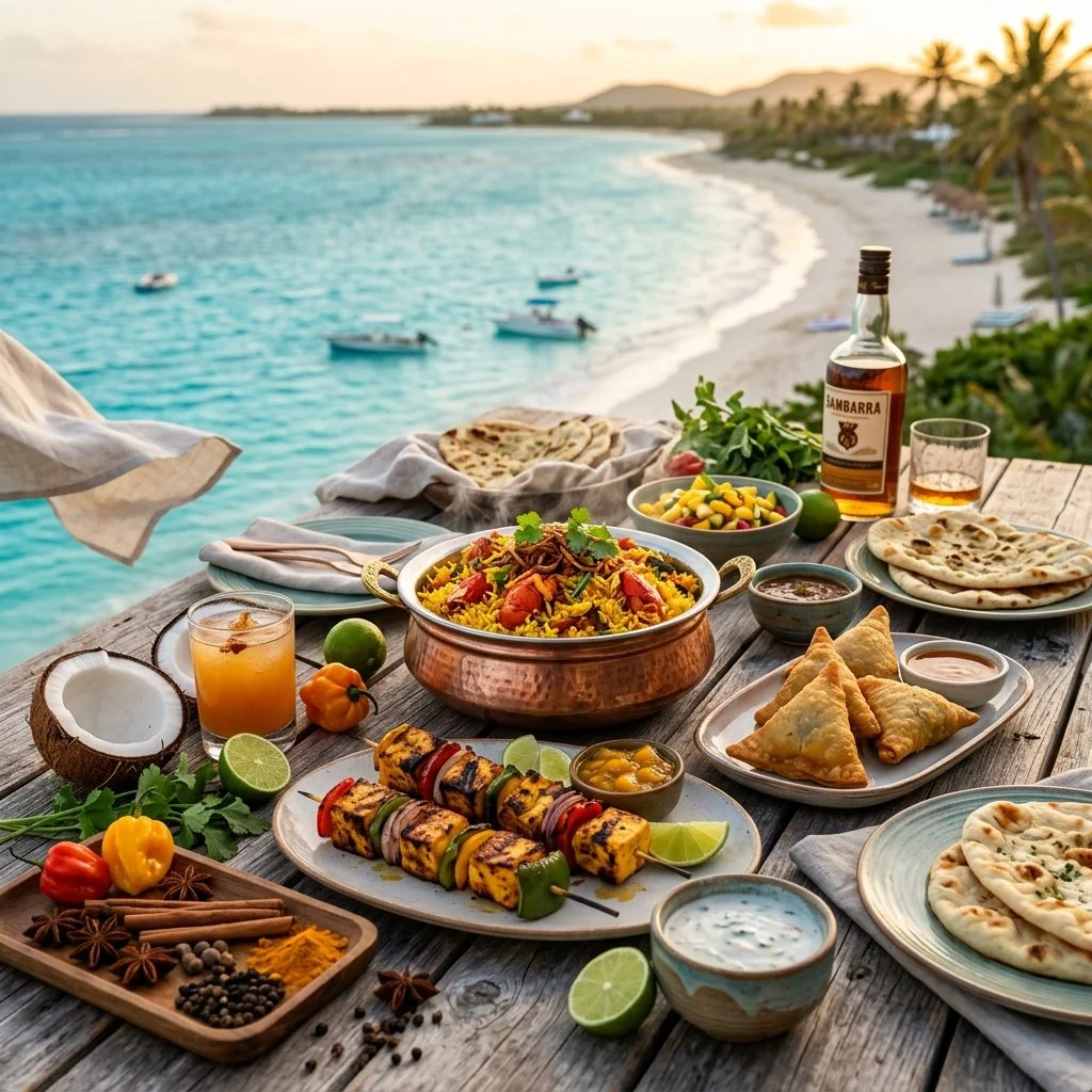 Curry Meets Conch: Indian Takes on Caribbean Staples