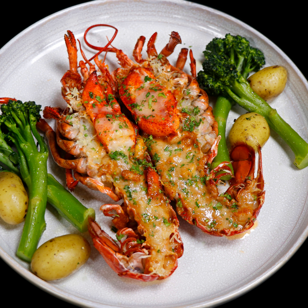 Lobster Thermidor with Indian Twist