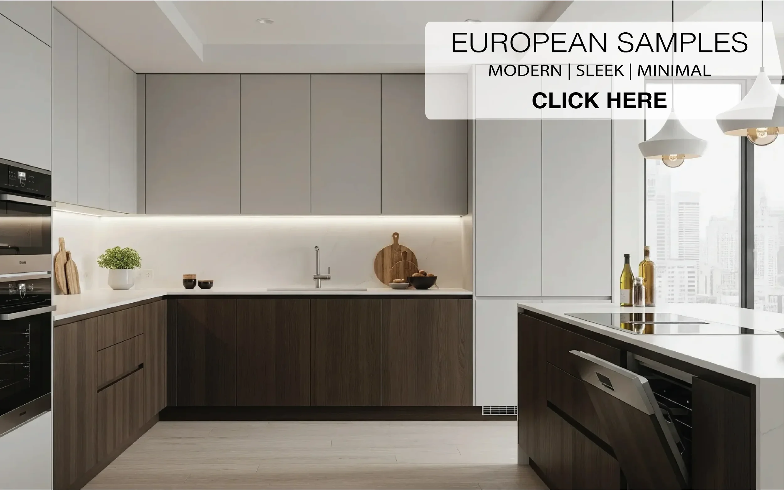 European Frameless Cabinets  