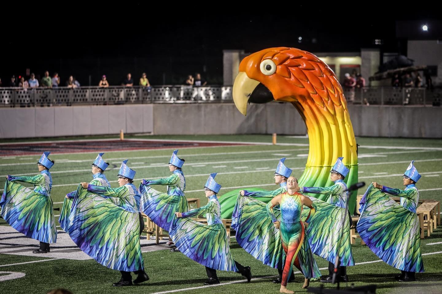 &ldquo;Parrot, Parrot&rdquo; has landed 🦜🔥 First halftime performance is in the books and we&rsquo;re just getting started! #ParrotParrot #Limitless #SSHSband