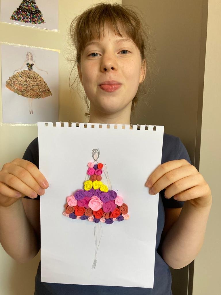 Update: Ksenia pursues her dream to an artist