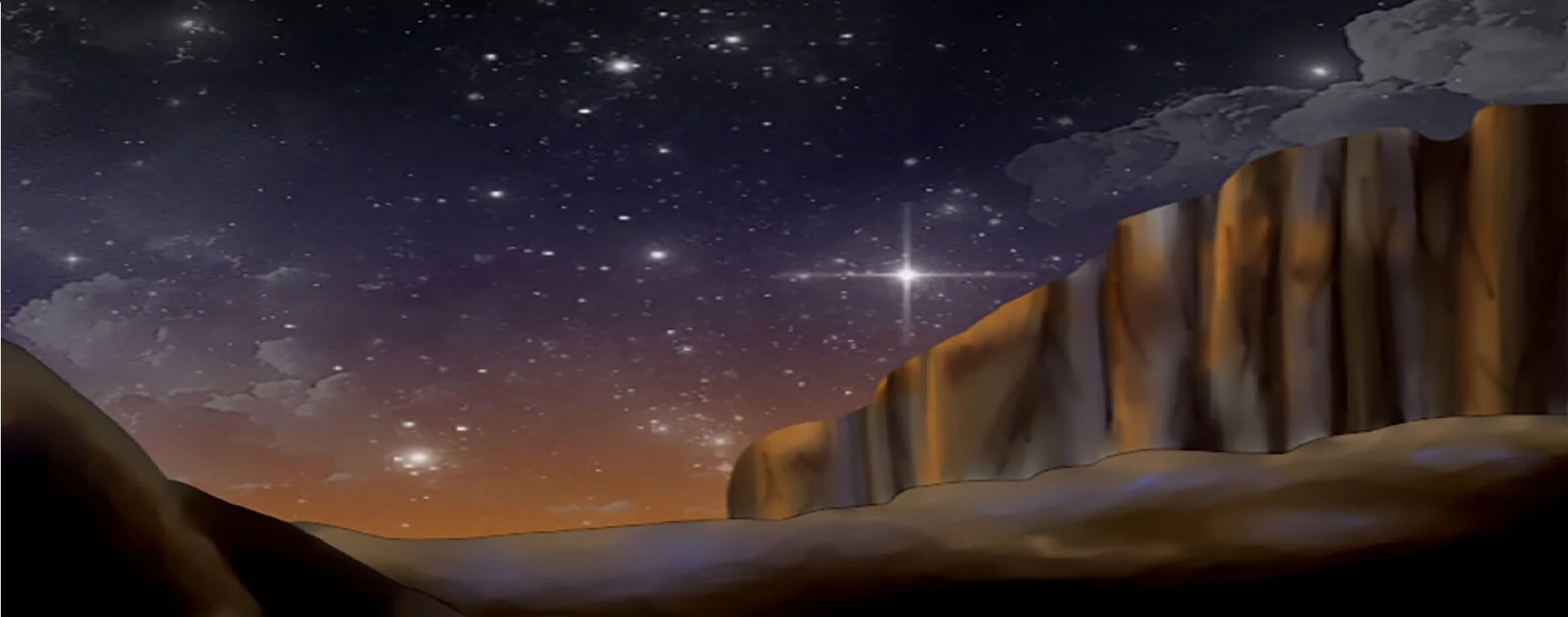 Mountain Range in Color