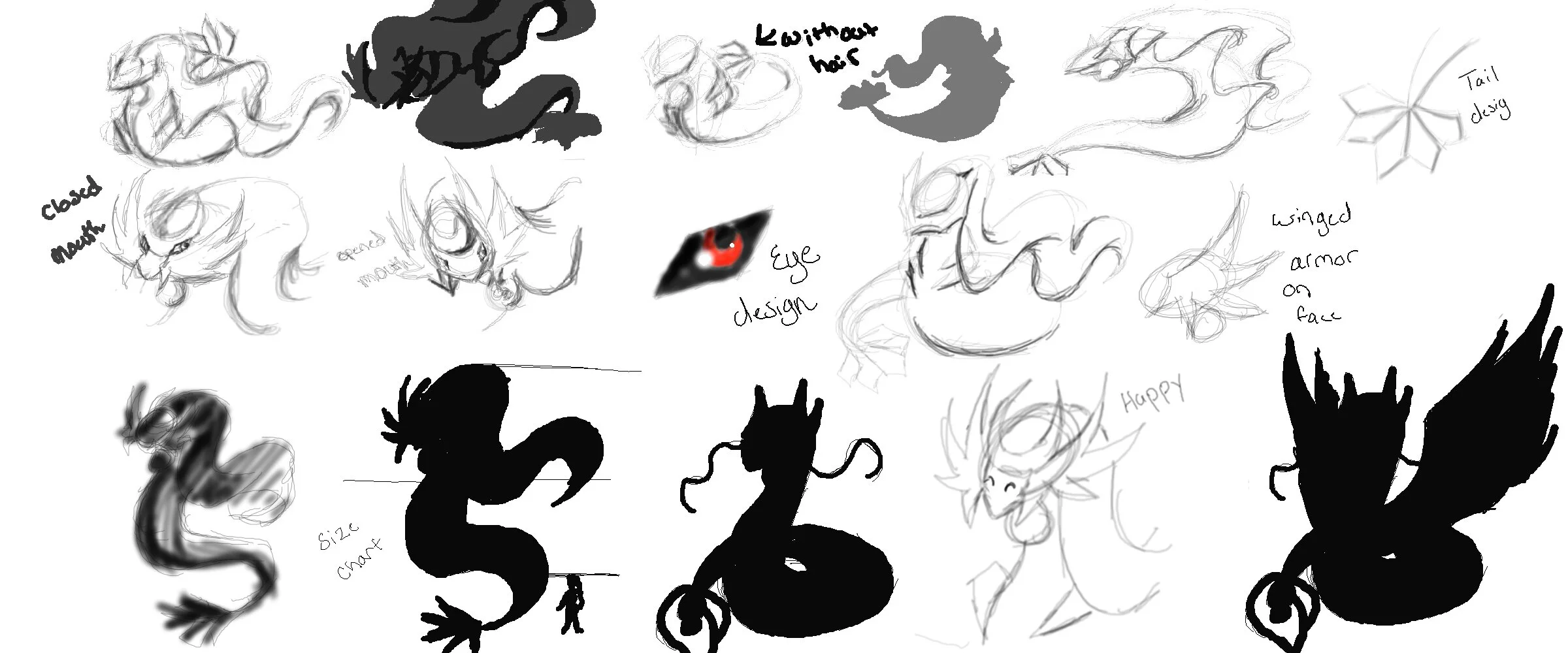 Dragon Character Thumbnails