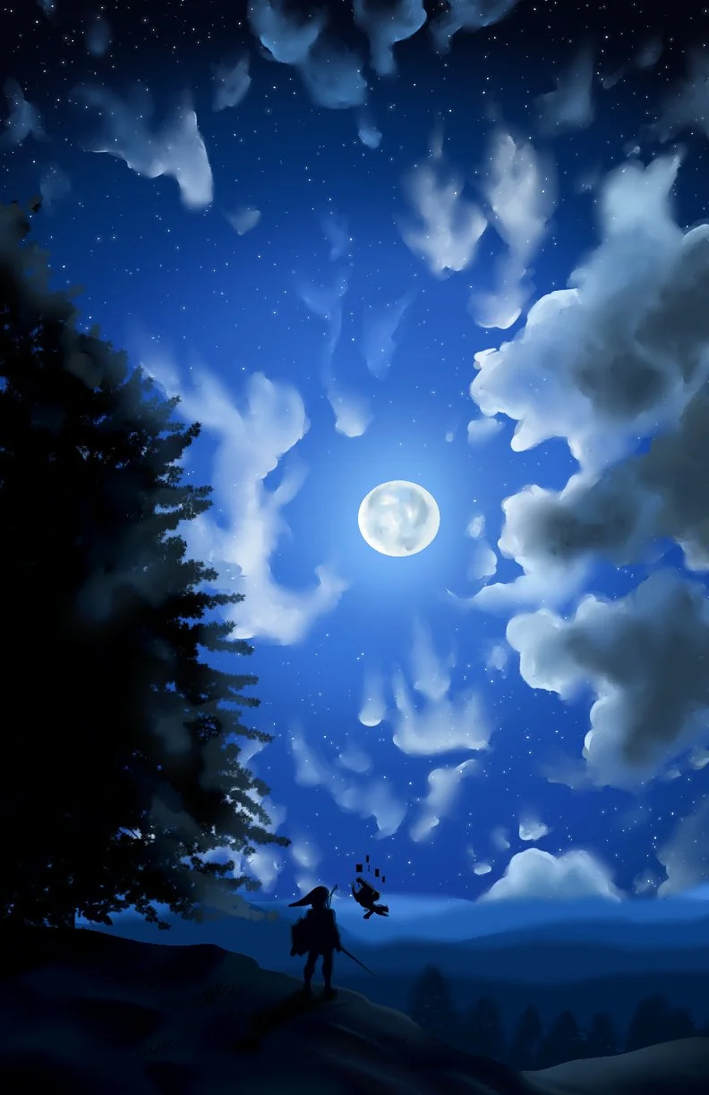 Glowing Moonlight: Legend of Zelda