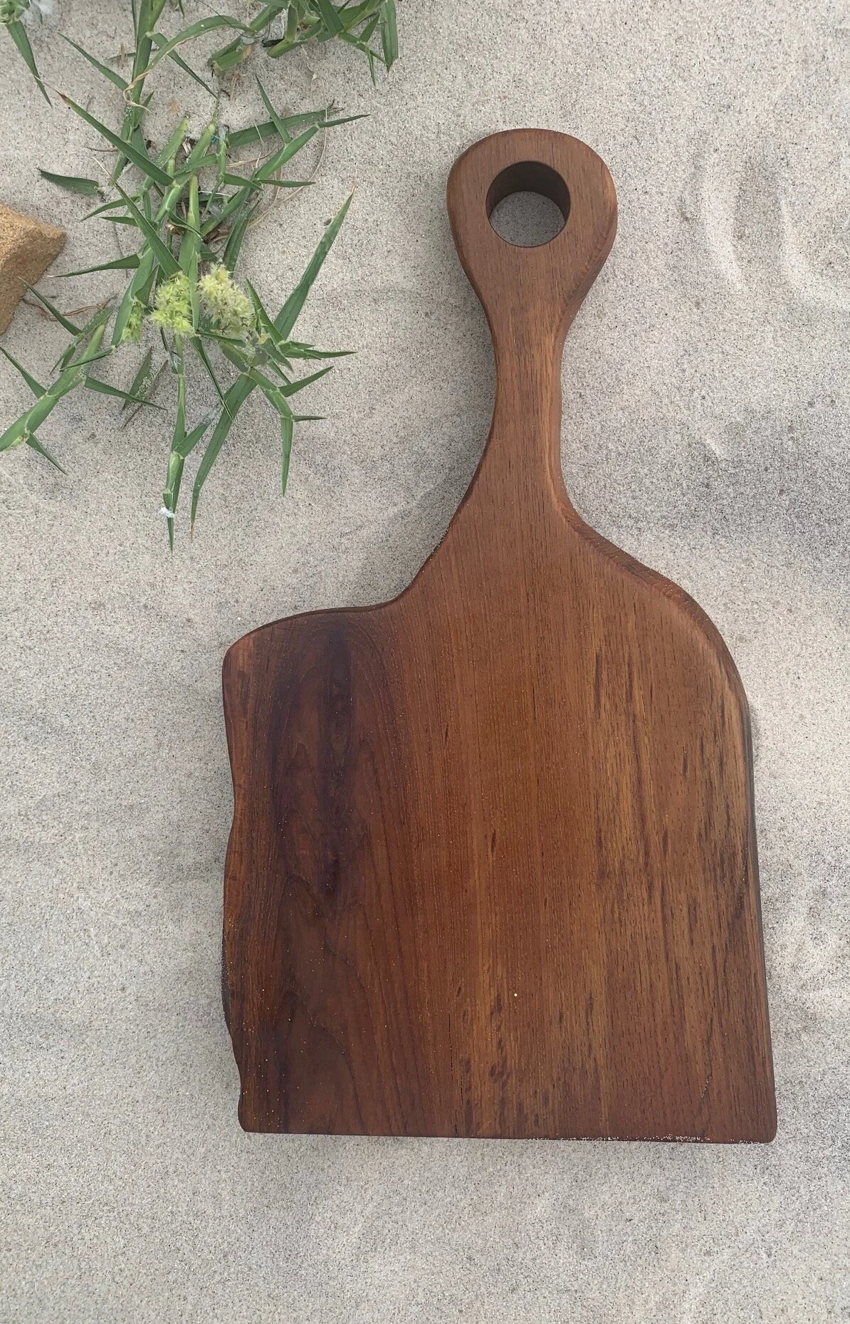Teak wood cutting board - one of a kind