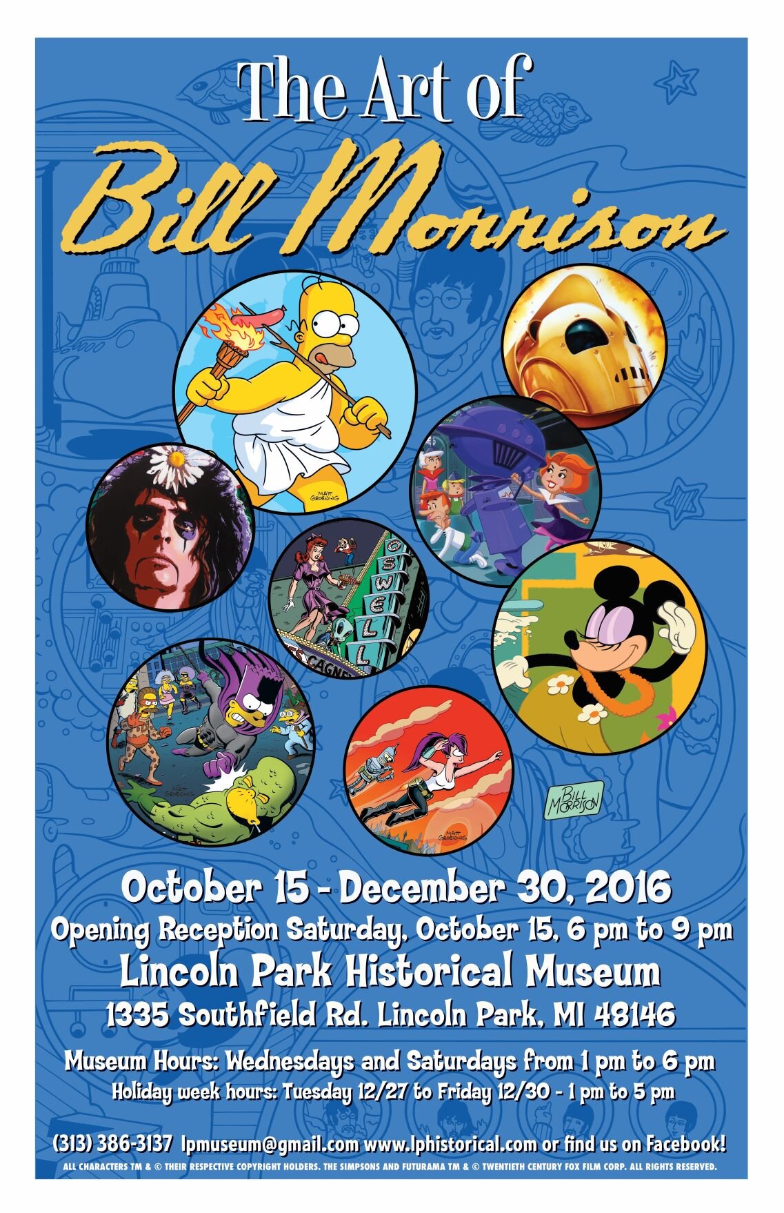 The Morrison-designed poster for the 2016 exhibit