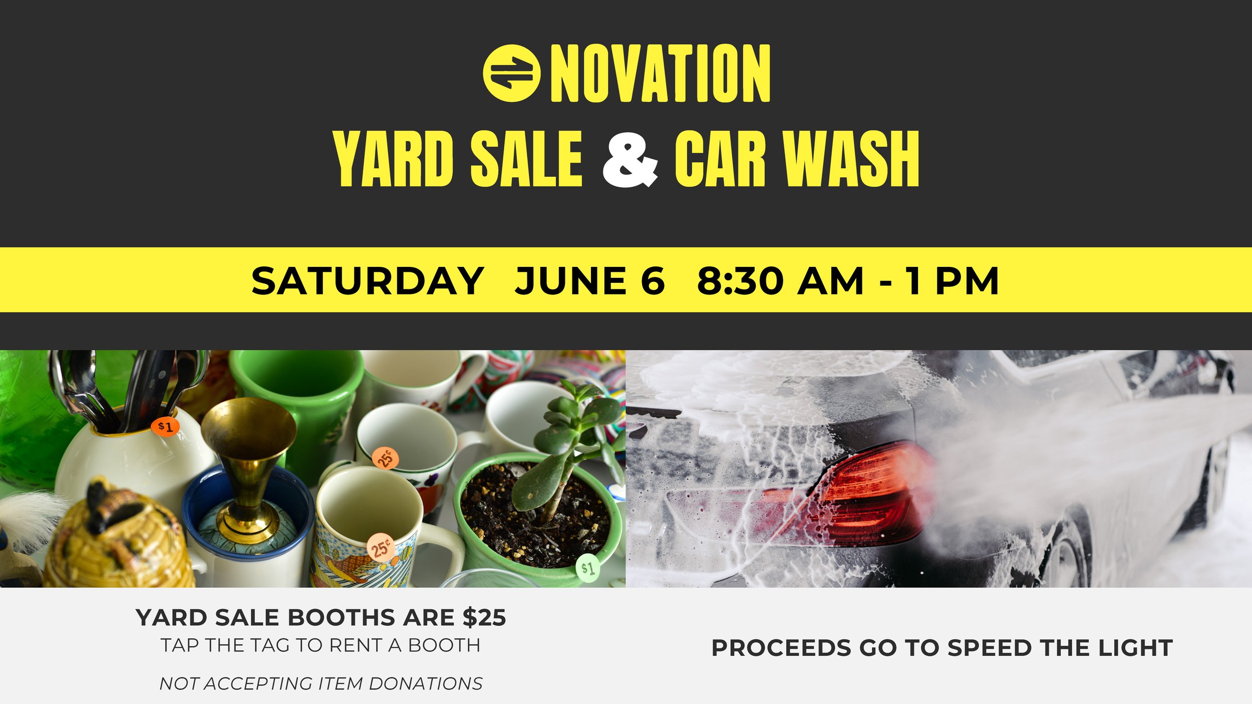 Novation Youth - STL Yard Sale and Car Wash