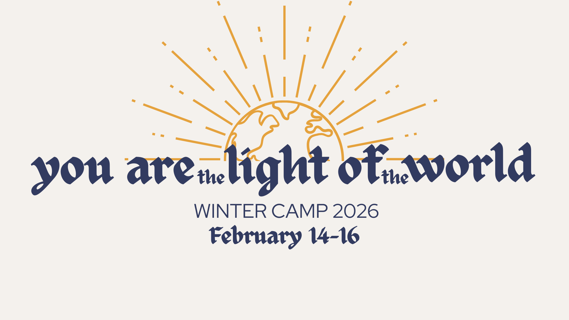 Rise & Shine | Winter Camp 2026