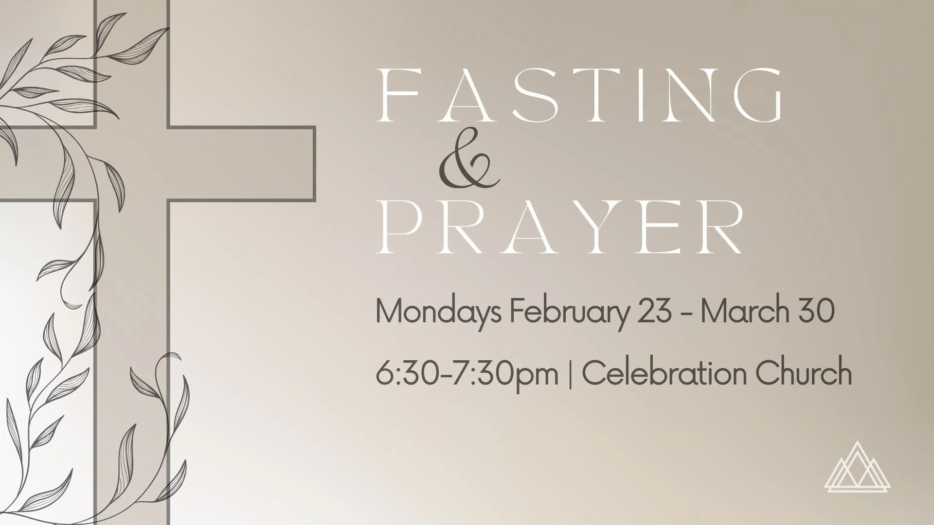 Churchwide Fasting & Prayer
