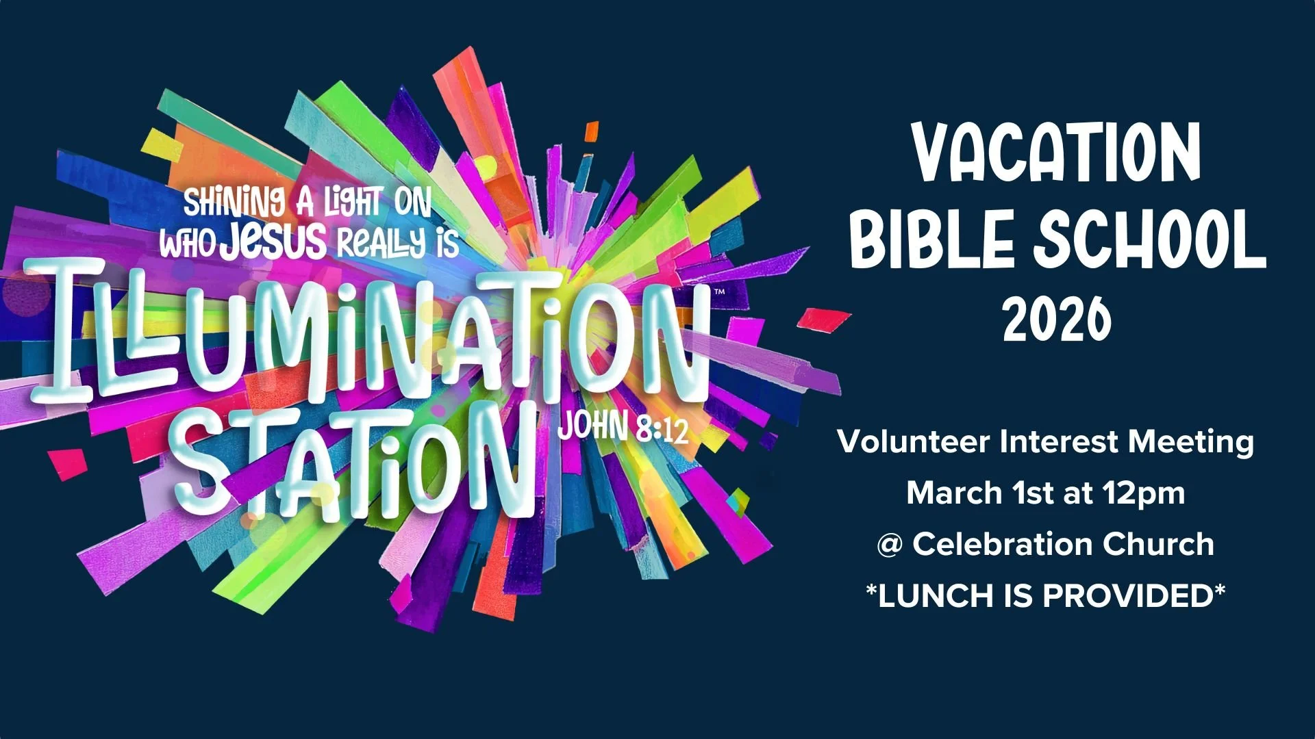 VBS Volunteer Interest Meeting | March 1