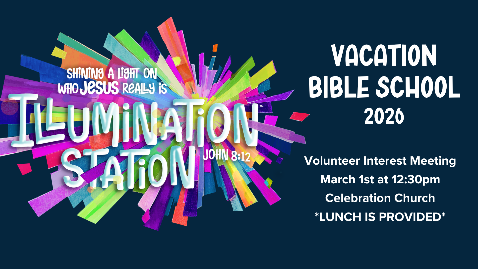 VBS Volunteer Interest Meeting | March 1