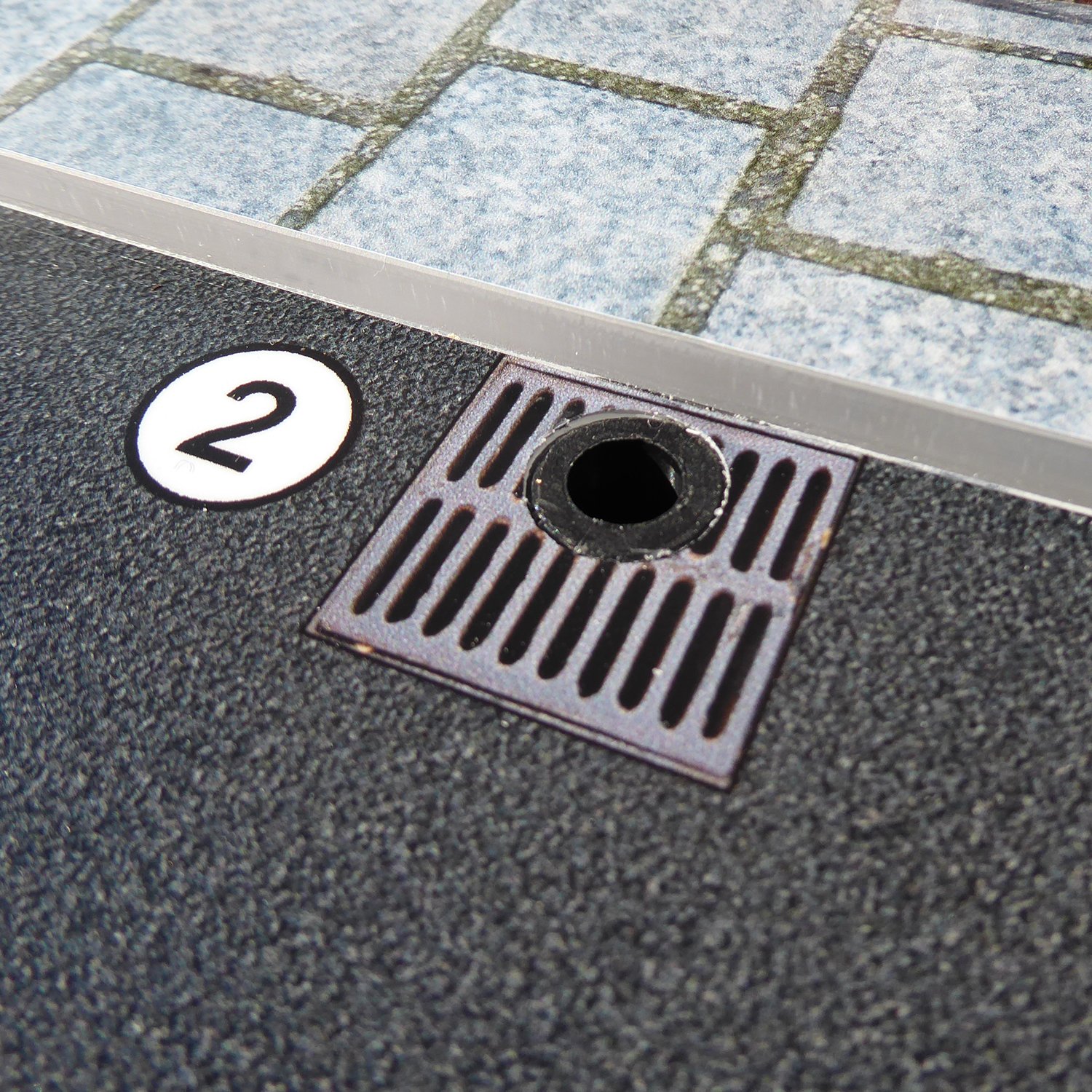 2. Roadside drain kept clear