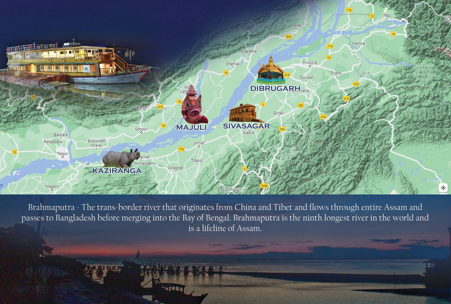 Brahmaputra River Tours — ABCD Exploration