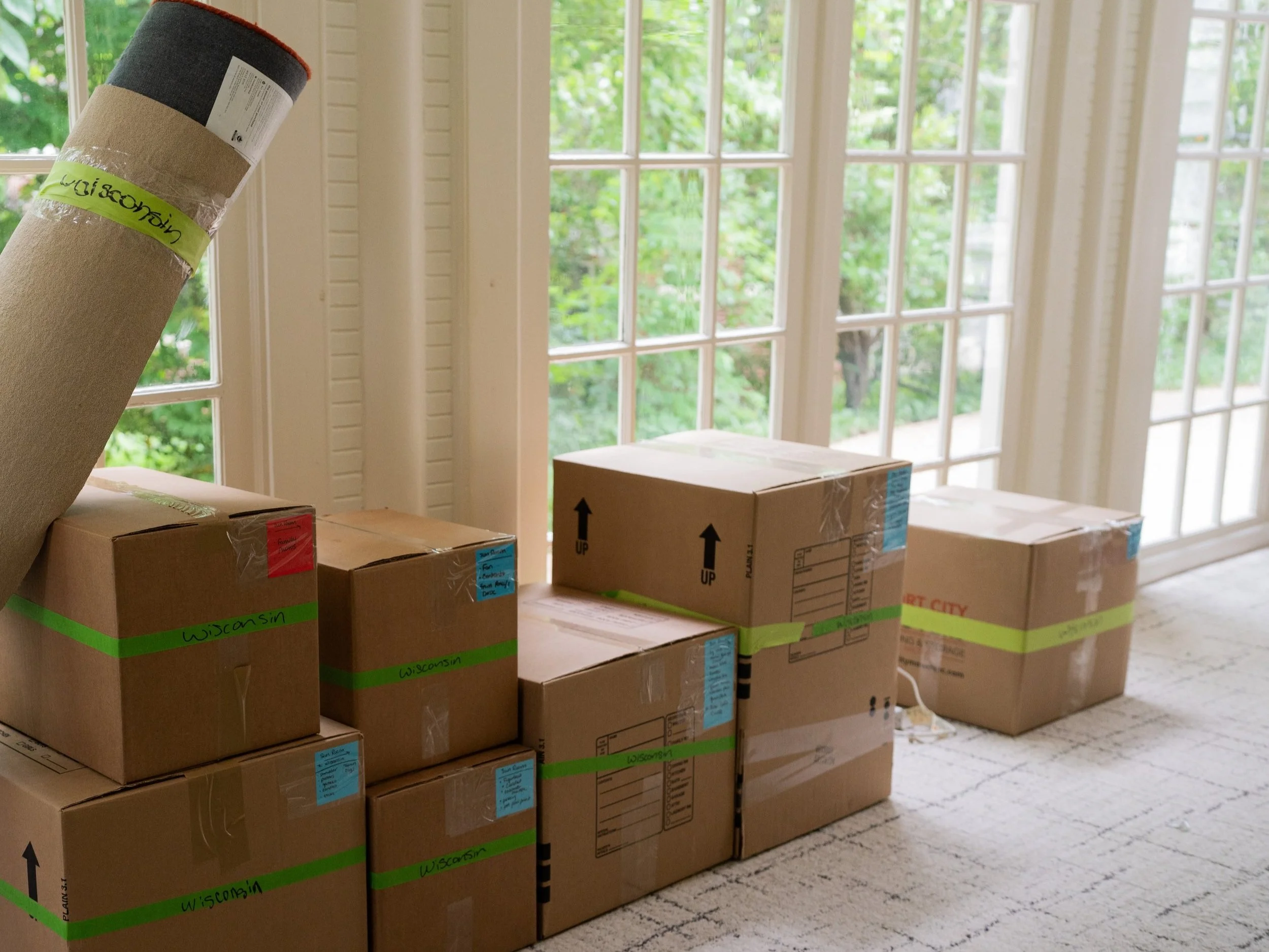 moving boxes