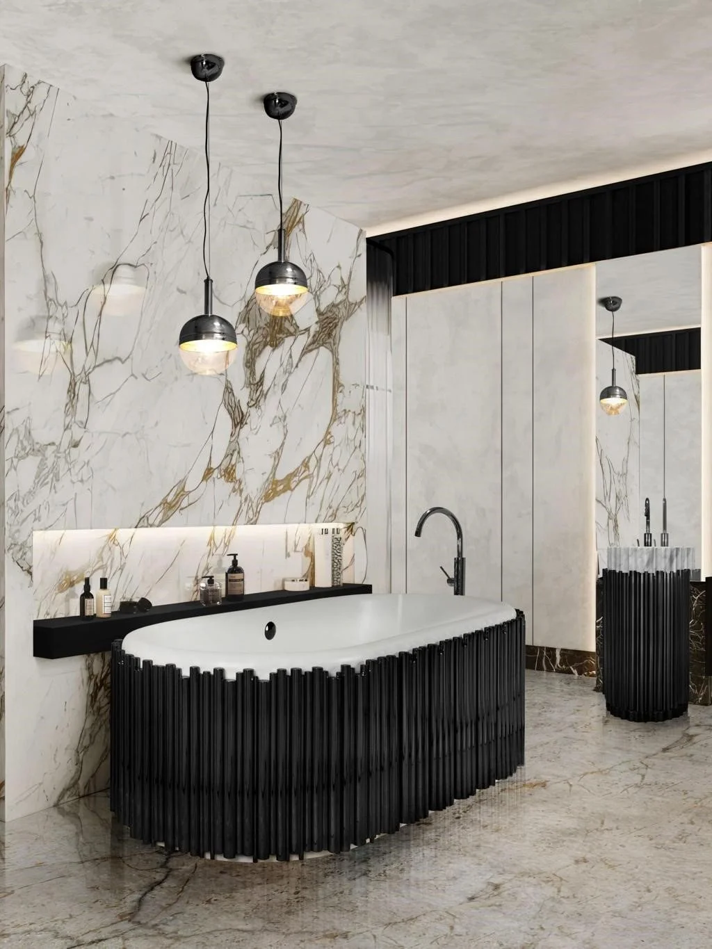 Spa-Like Bathroom, expensive bathroom, bathroom with bath tub