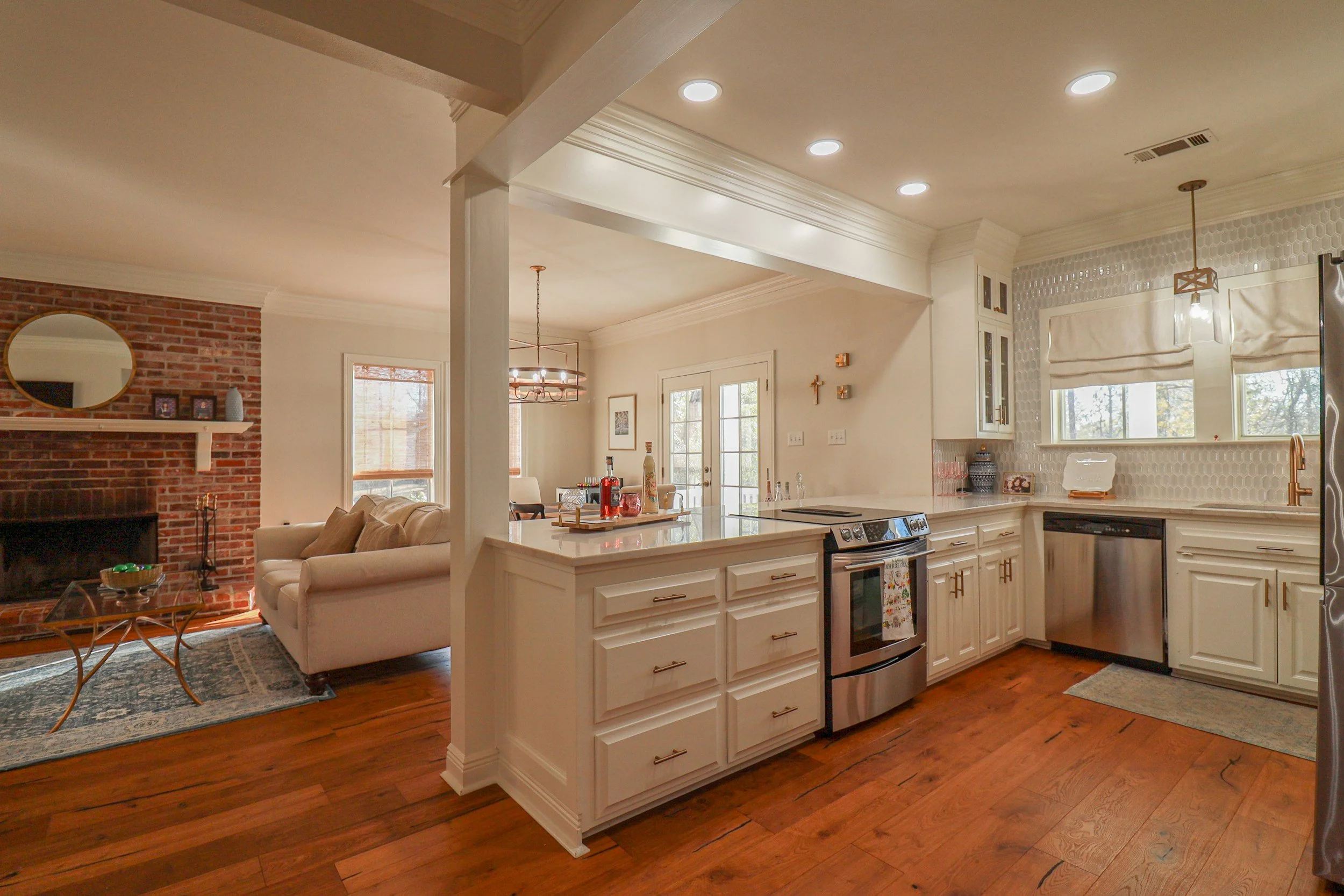 Interior Design Plan, kitchen cabinets and drawers