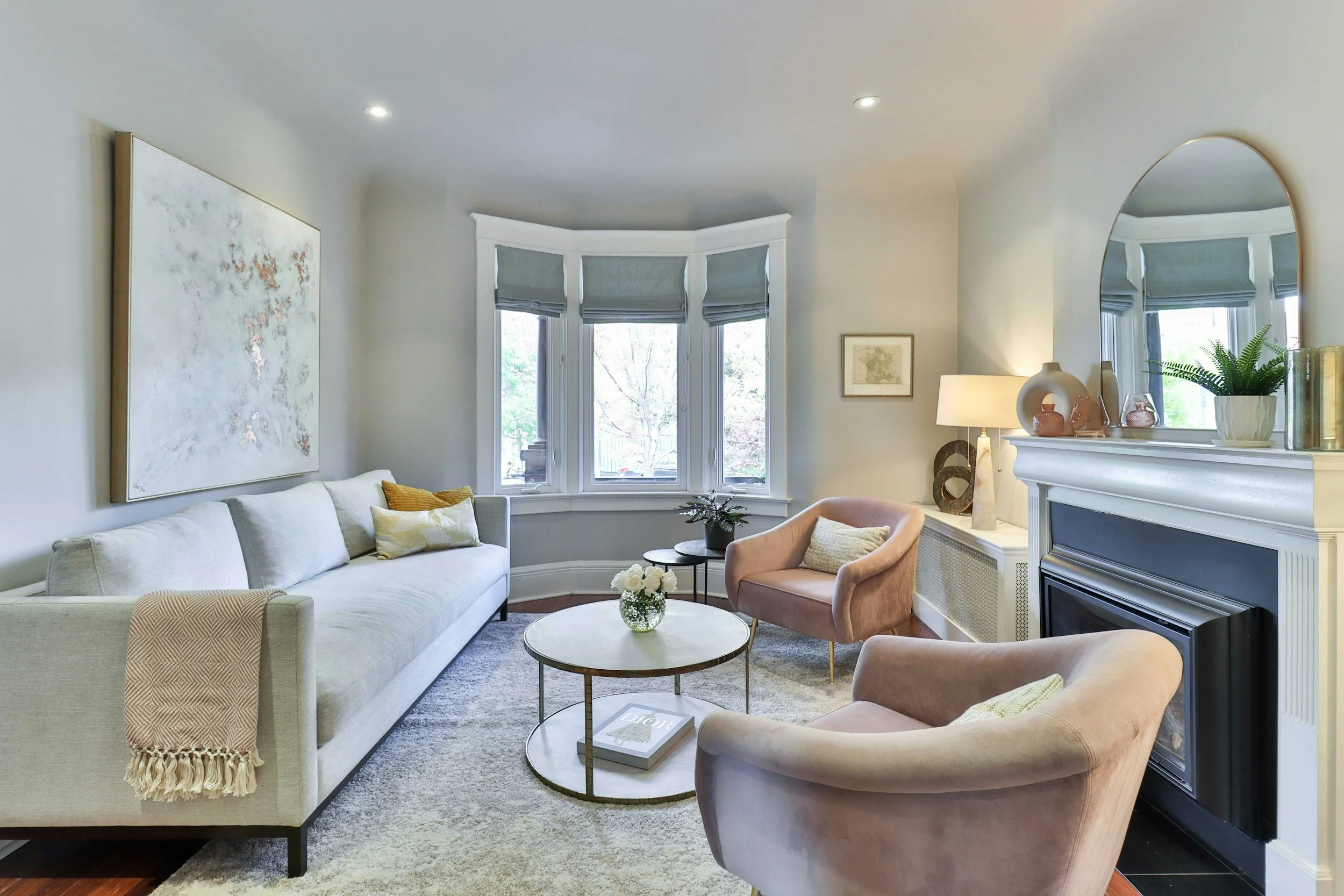 , living room high-end