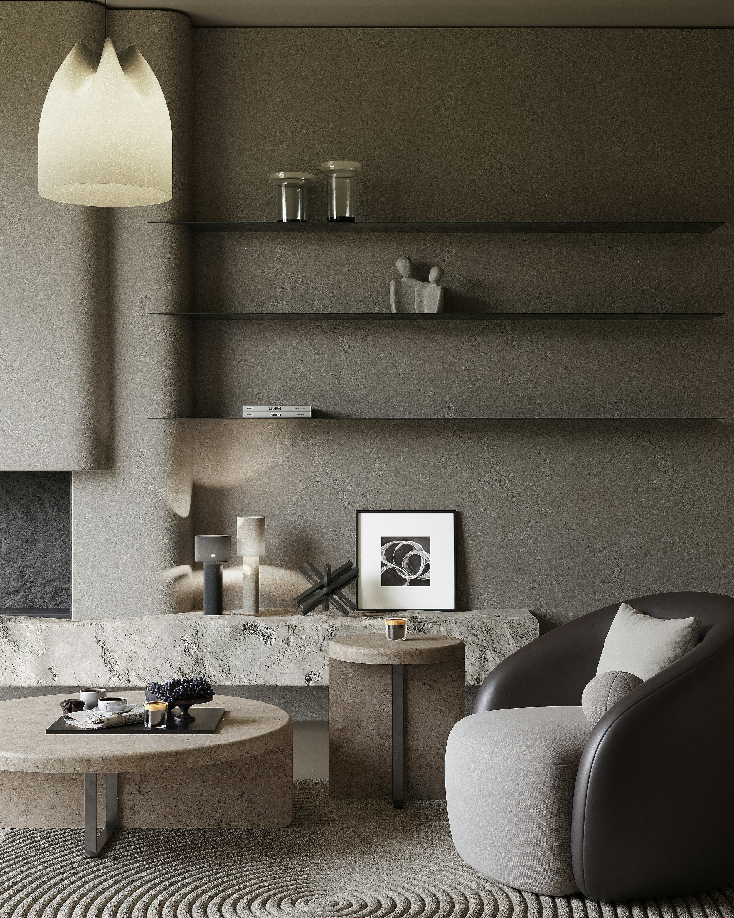 Winter Interior Design Color Scheme, Cool, Dramatic Color Guide for your home interior design