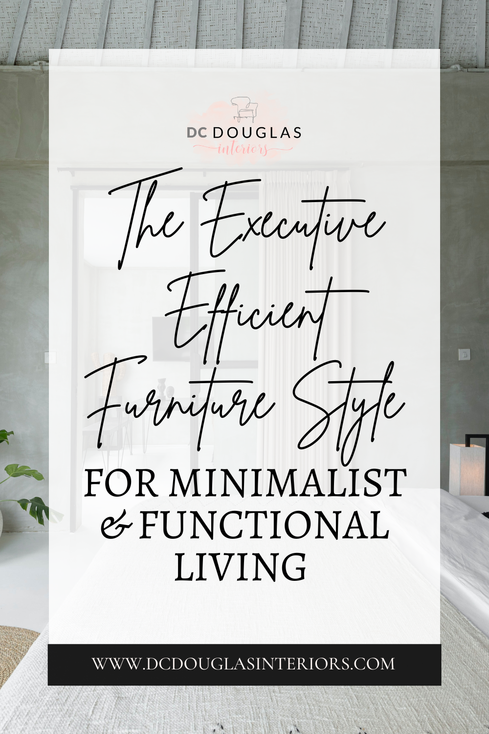 The Executive Efficient Furniture Style For Minimalist & Functional Living