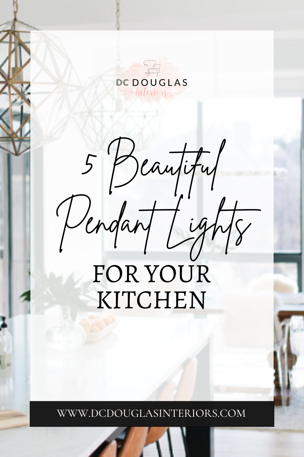 5 Beautiful Pendant Lights for Your Kitchen