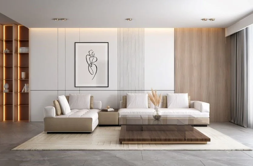 modern style living room