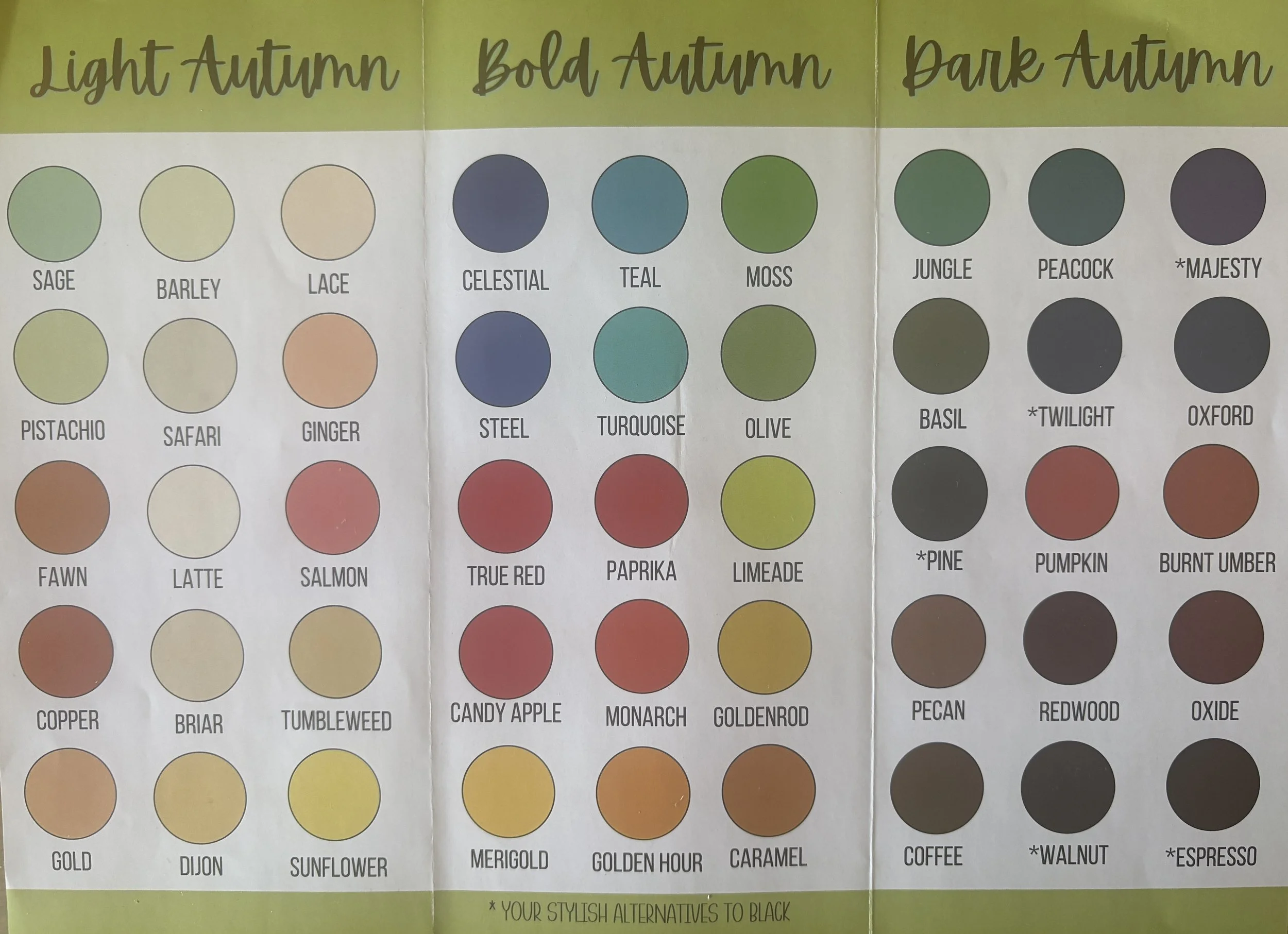 Autumn Interior Design Color Scheme; Fall-Toned Home; autumn home color season; autumn home tones