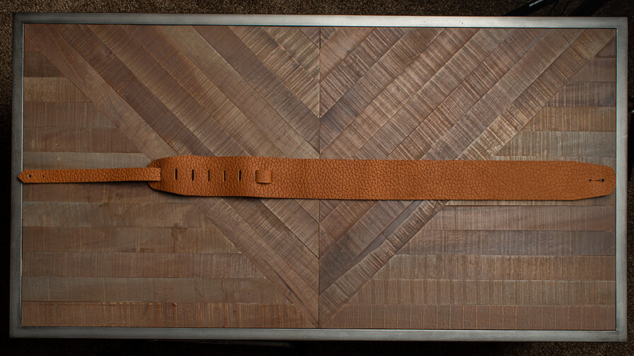 Beaded 3" Guitar Strap