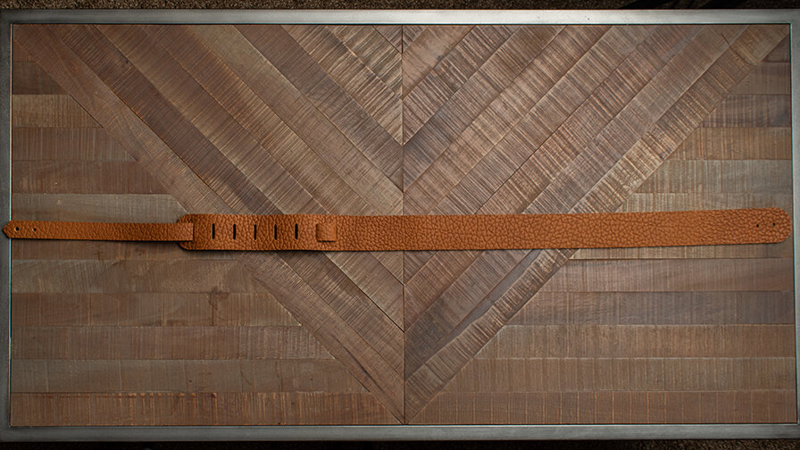 Beaded 2" Guitar Strap