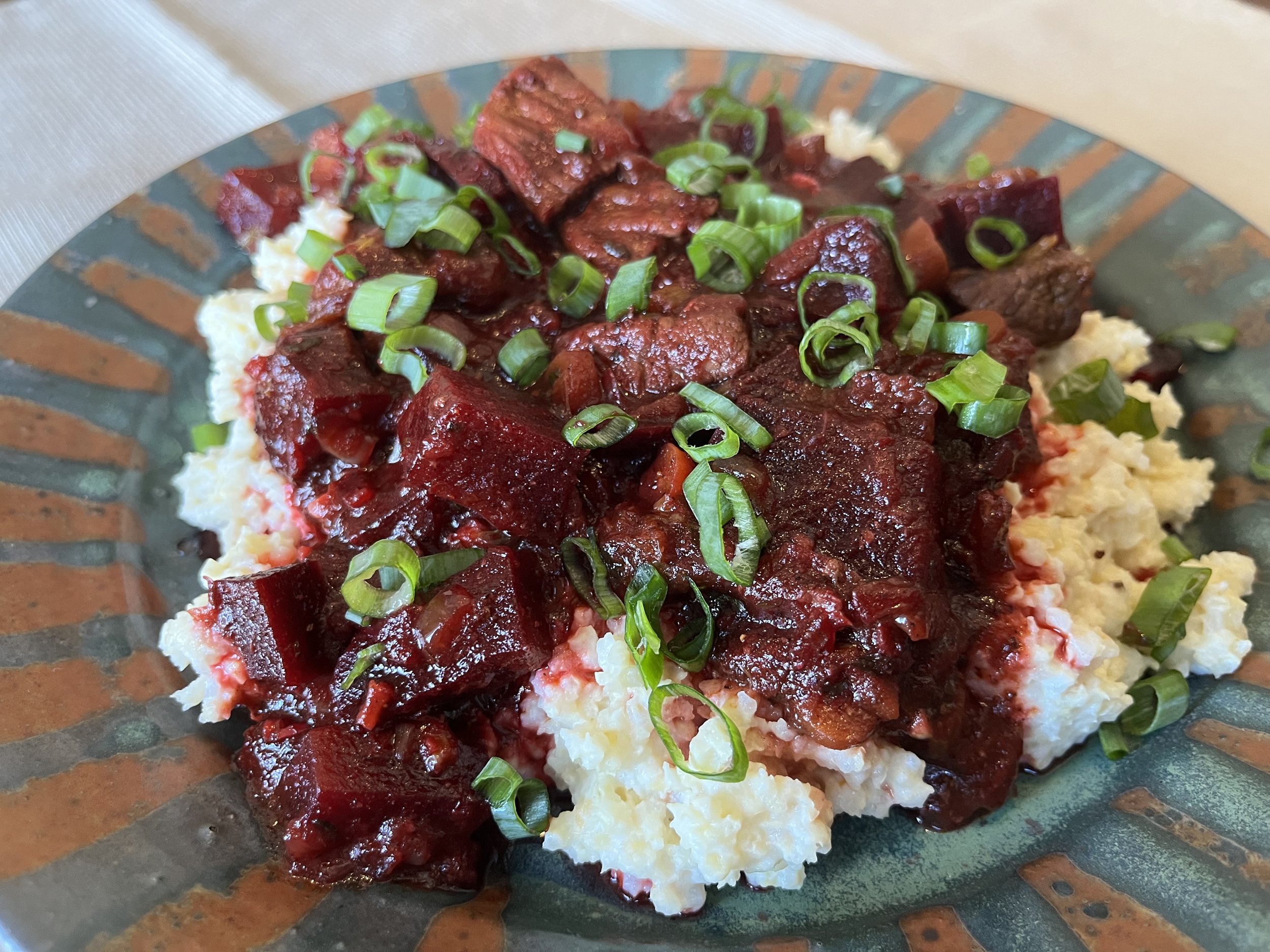 Beef and Beet Stew