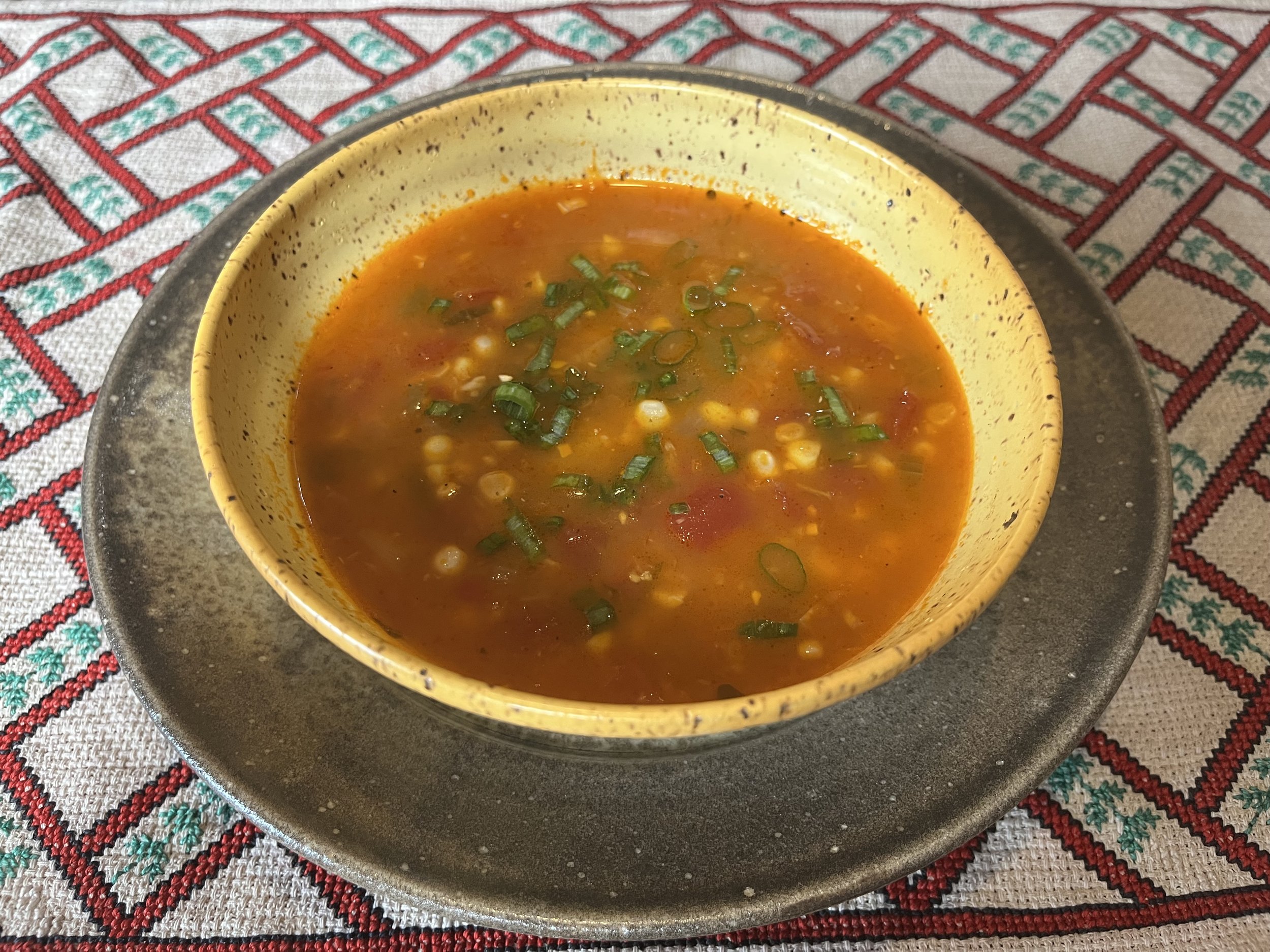 Shrimp and Corn Soup