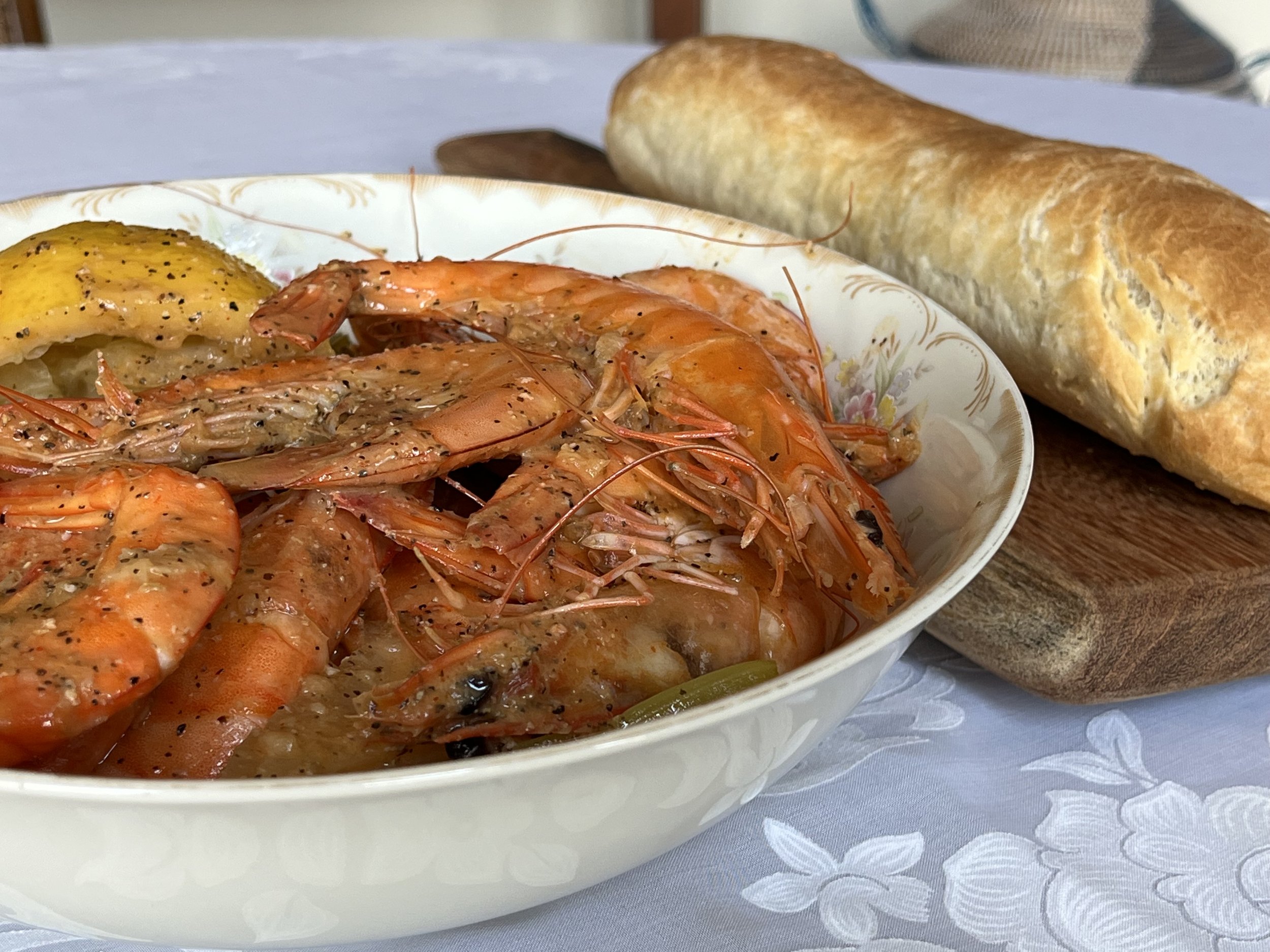 Steamed Shrimp
