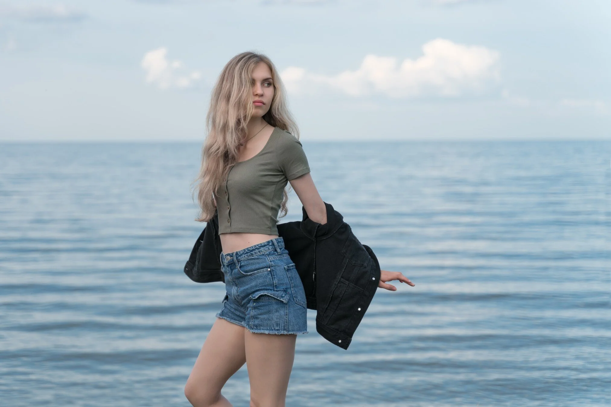 1 Cotton or Denim Shorts