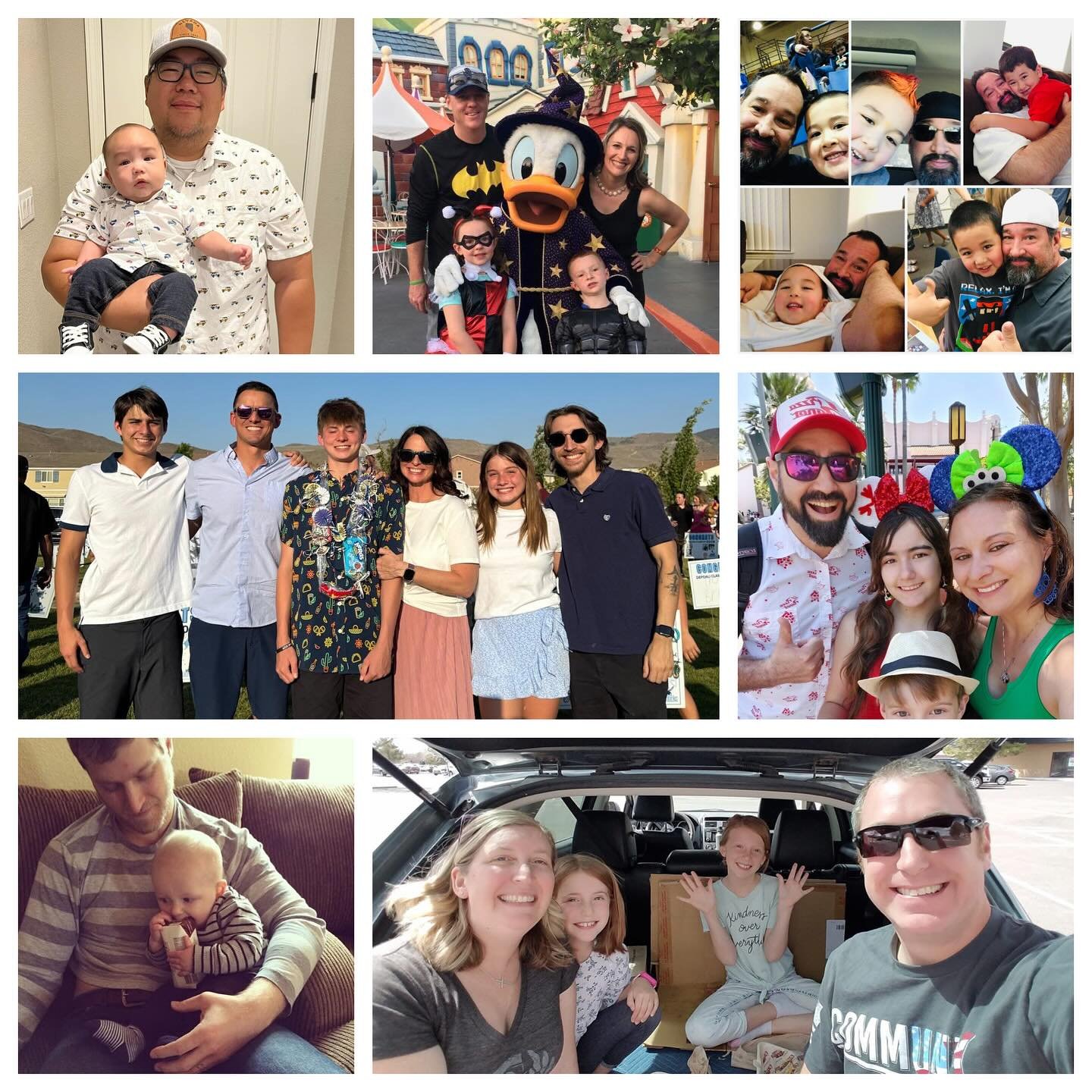 Happy Father&rsquo;s Day! Here&rsquo;s just a small sampling of some of our great Rebellion dads! Hoping to see you all this morning at Hope, 9:00 am middle school and 10:45 am high school