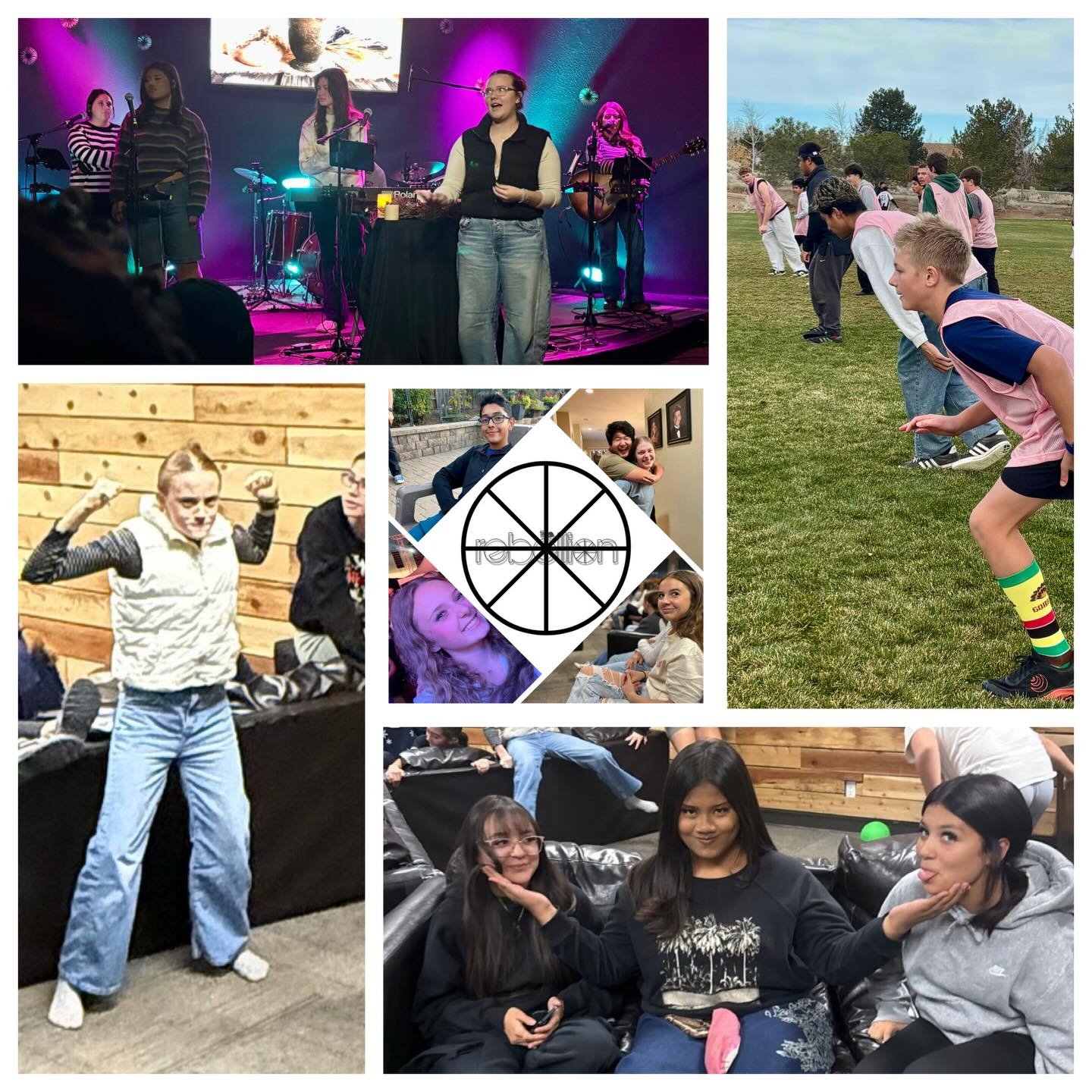 This is Rebellion life! We love Jesus, we love others, and we have fun.