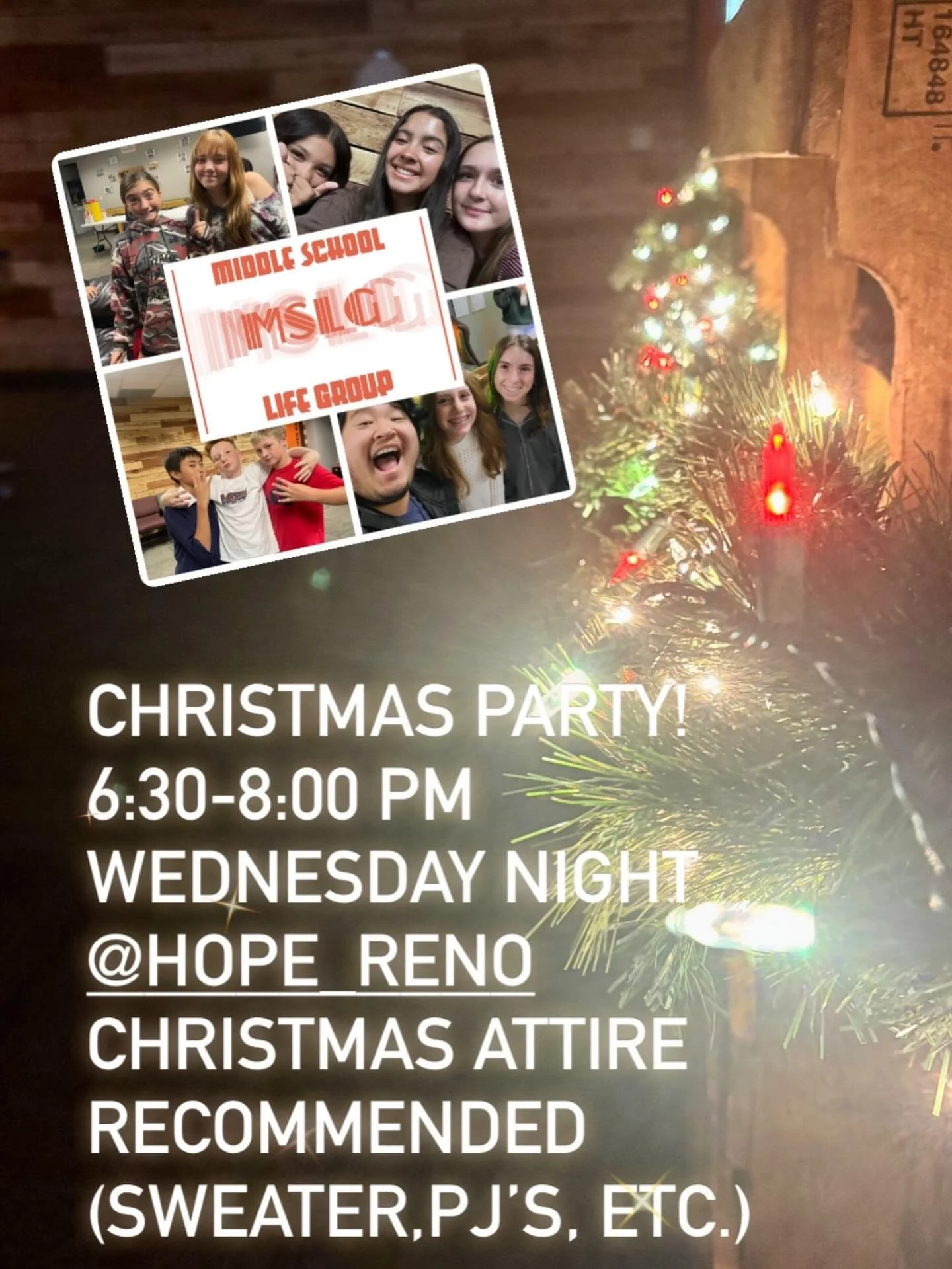 See you Wednesday night! Panda Express, games, and more!