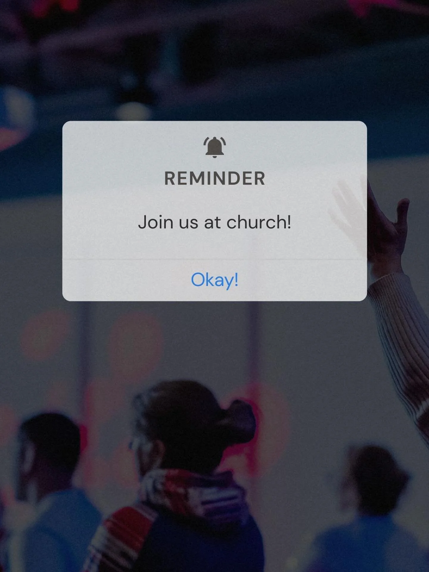 Rebellion Sunday tomorrow! 
9:00 am middle school 
10:45 am high school
Start the new year the right way, at church 😉