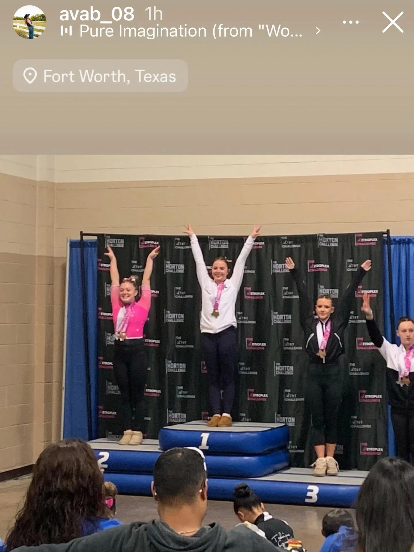 That&rsquo;s our Ava Brigger in the top spot, way to go Ava!