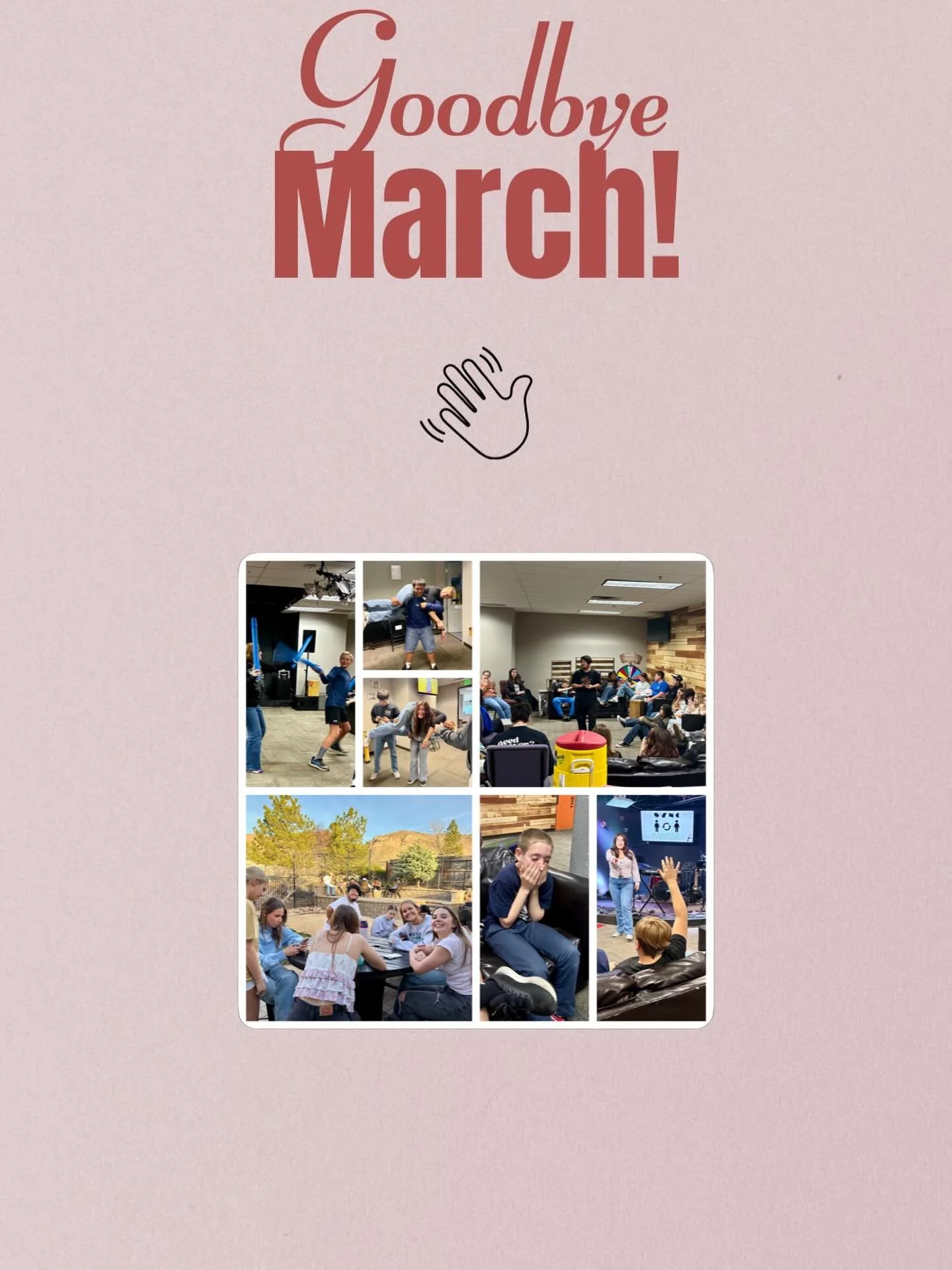 We say goodbye to March, and hello to April