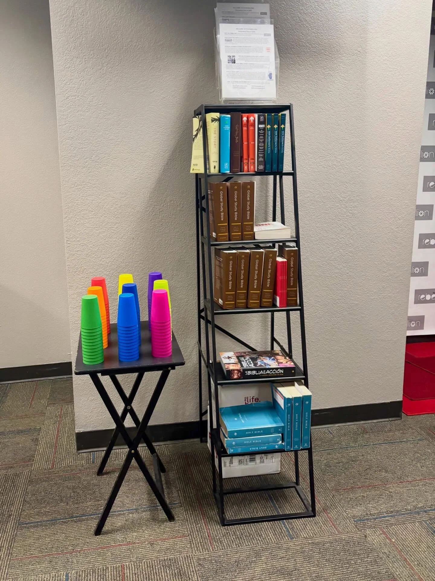 Everything is in place for MSLG tonight, 6:20-8:00 PM