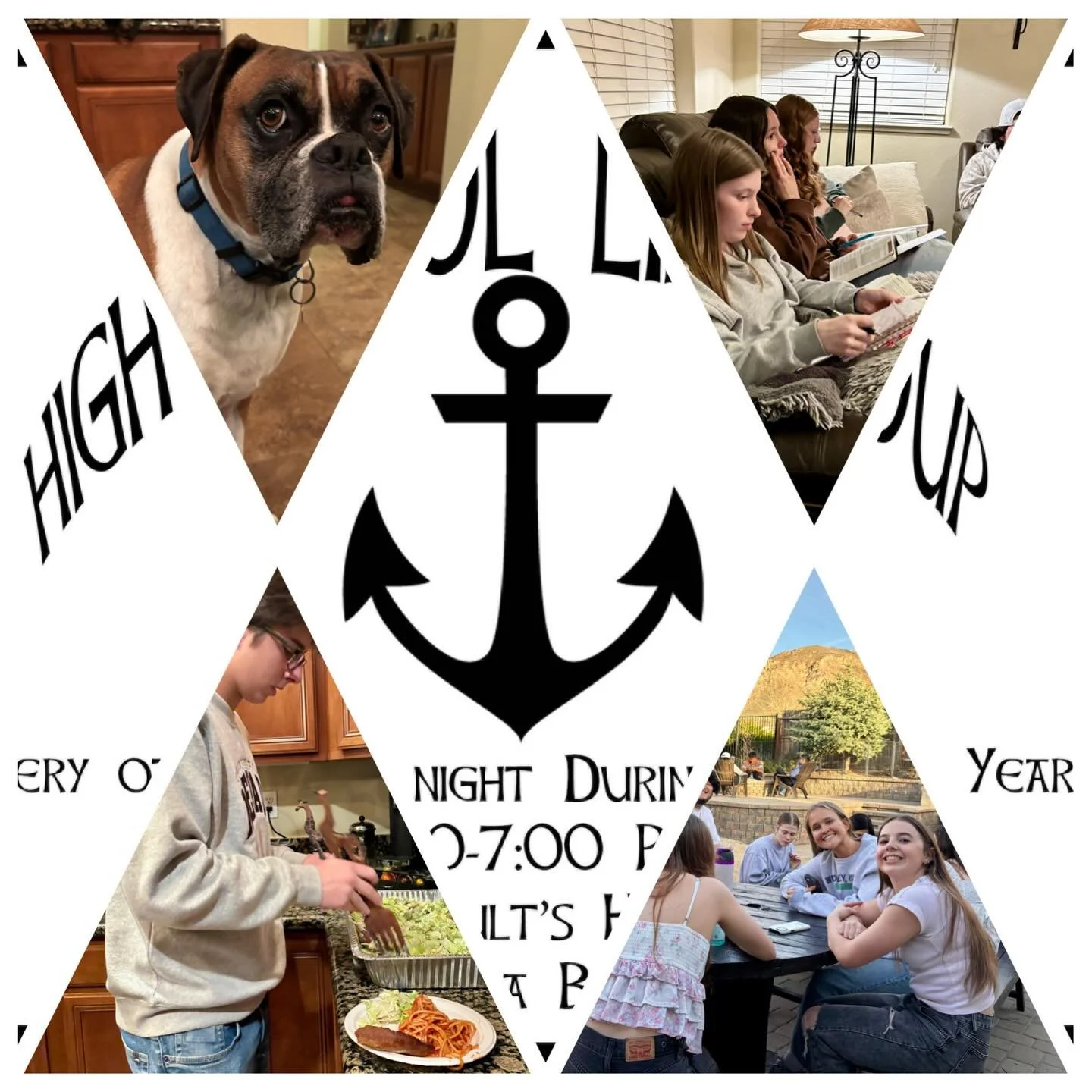 April&rsquo;s HSLG schedule is a little different, we have HSLG again this Sunday night at the Ault&rsquo;s house, 5-7pm, dinner + Bible Study