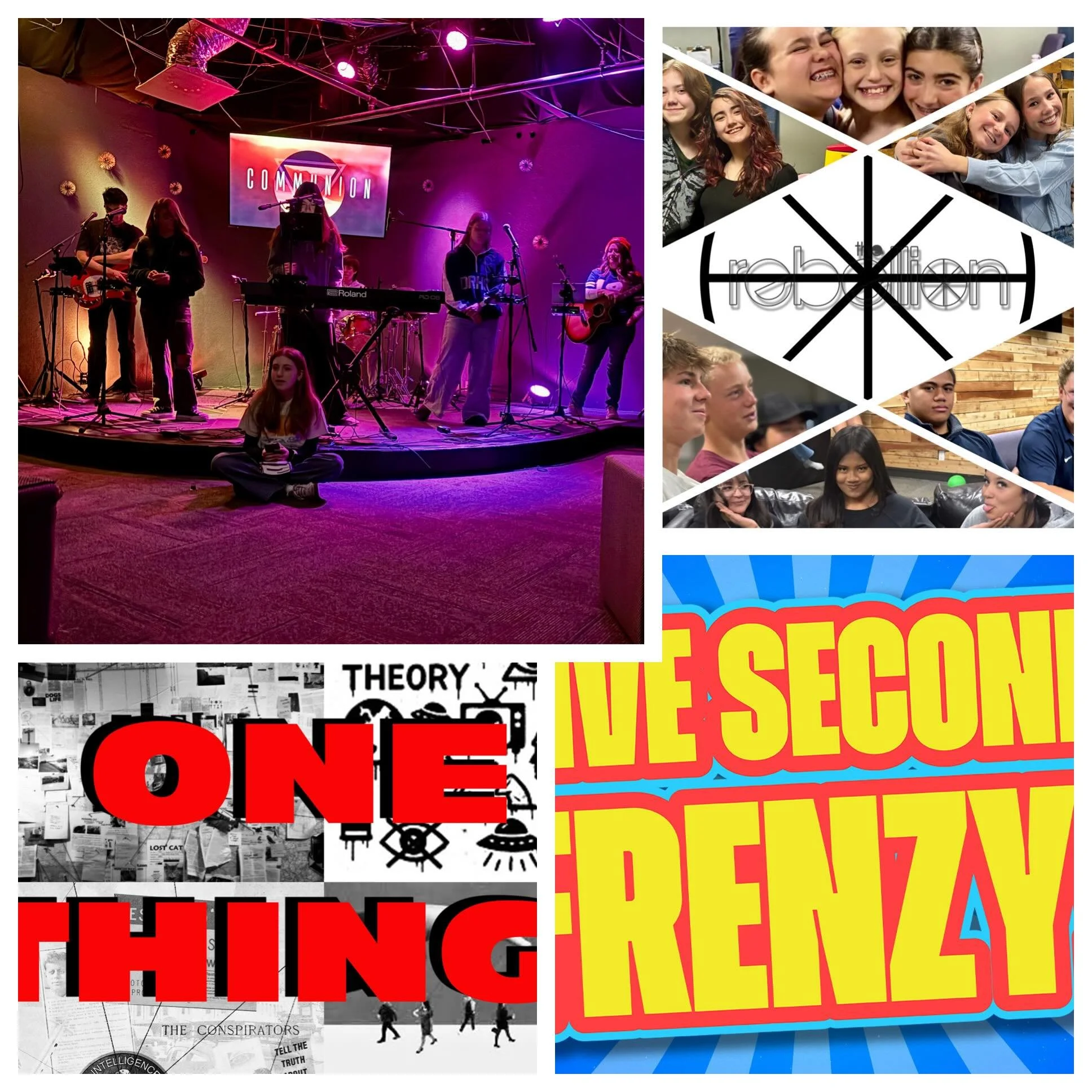 Enjoy your weekend and don&rsquo;t forget about Rebellion Sunday - 9am MS, 10:45am HS