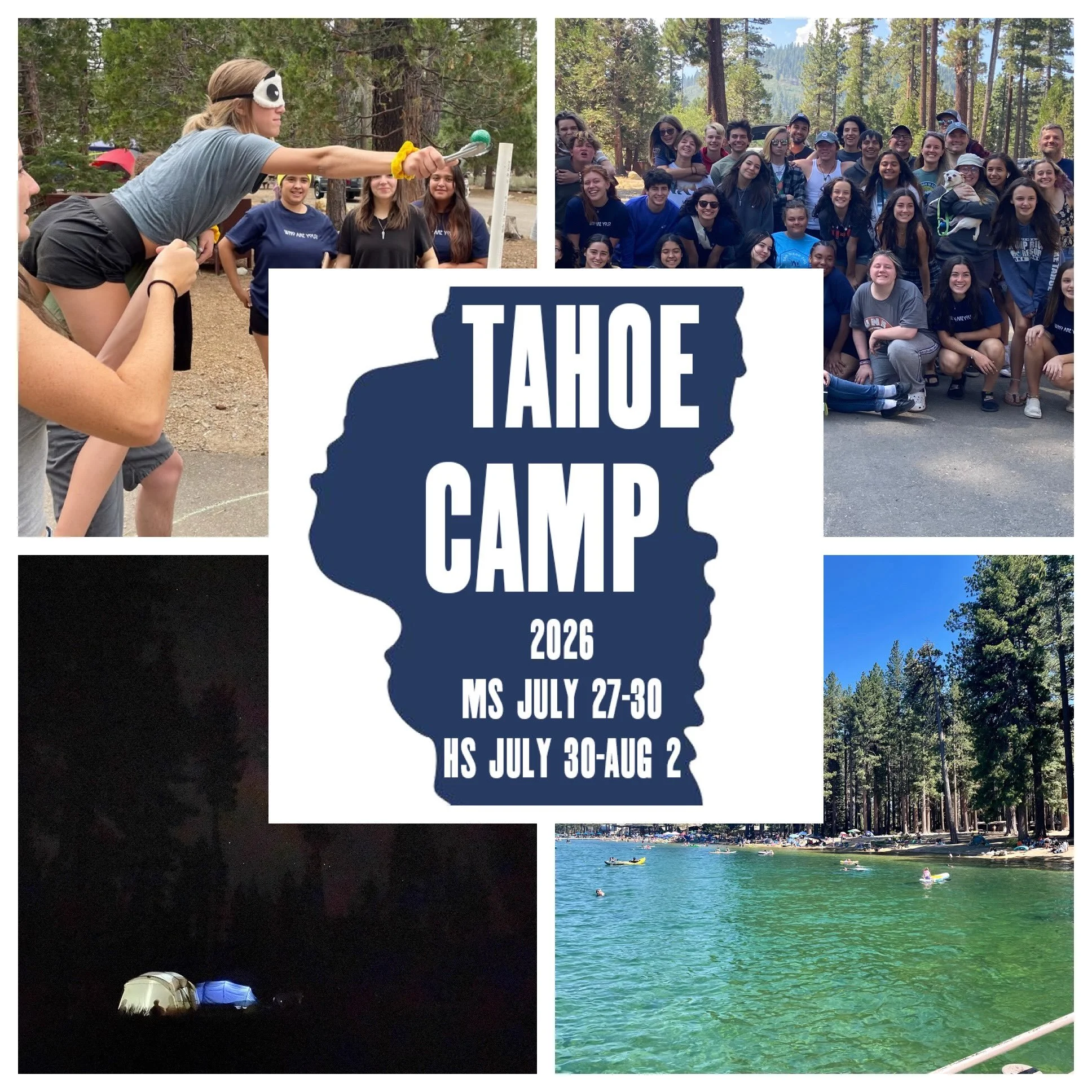 If you know an elementary aged kid, get them signed up for Hope&rsquo;s summer kids camp! Don&rsquo;t forget to get signed up for Tahoe Camp, Hope&rsquo;s summer camp experience for MS &amp; HS students 😎
