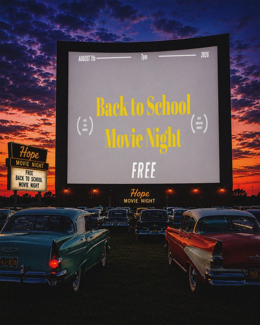 Back to School Movie Night