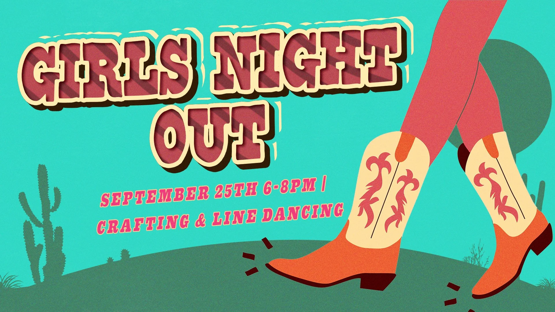 Girls Night Out Event - Line Dancing & Crafting