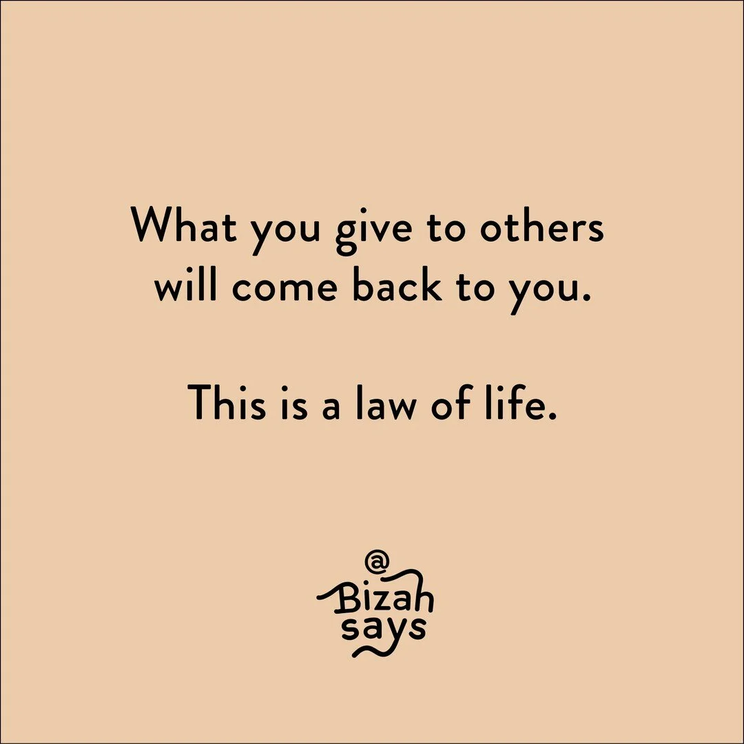 A law worth abiding by. :)
#bizah #wwbd? #bizahstories #bizahsays #namastepublishing #namastebooks #mindfulness #quotes #inspirationalquotes #lifelessons