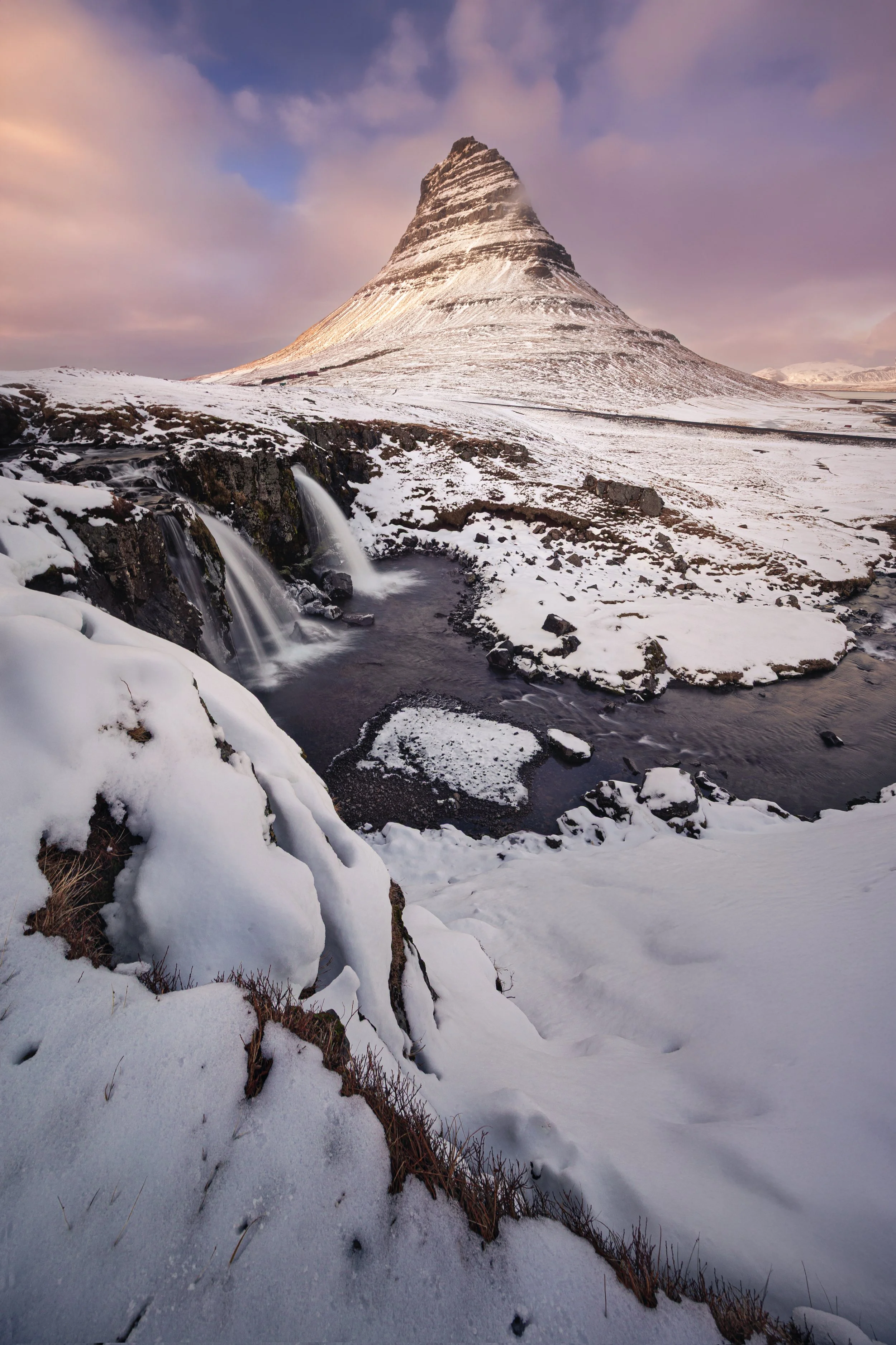 The Leading Snow At Kirkjufell web.jpg