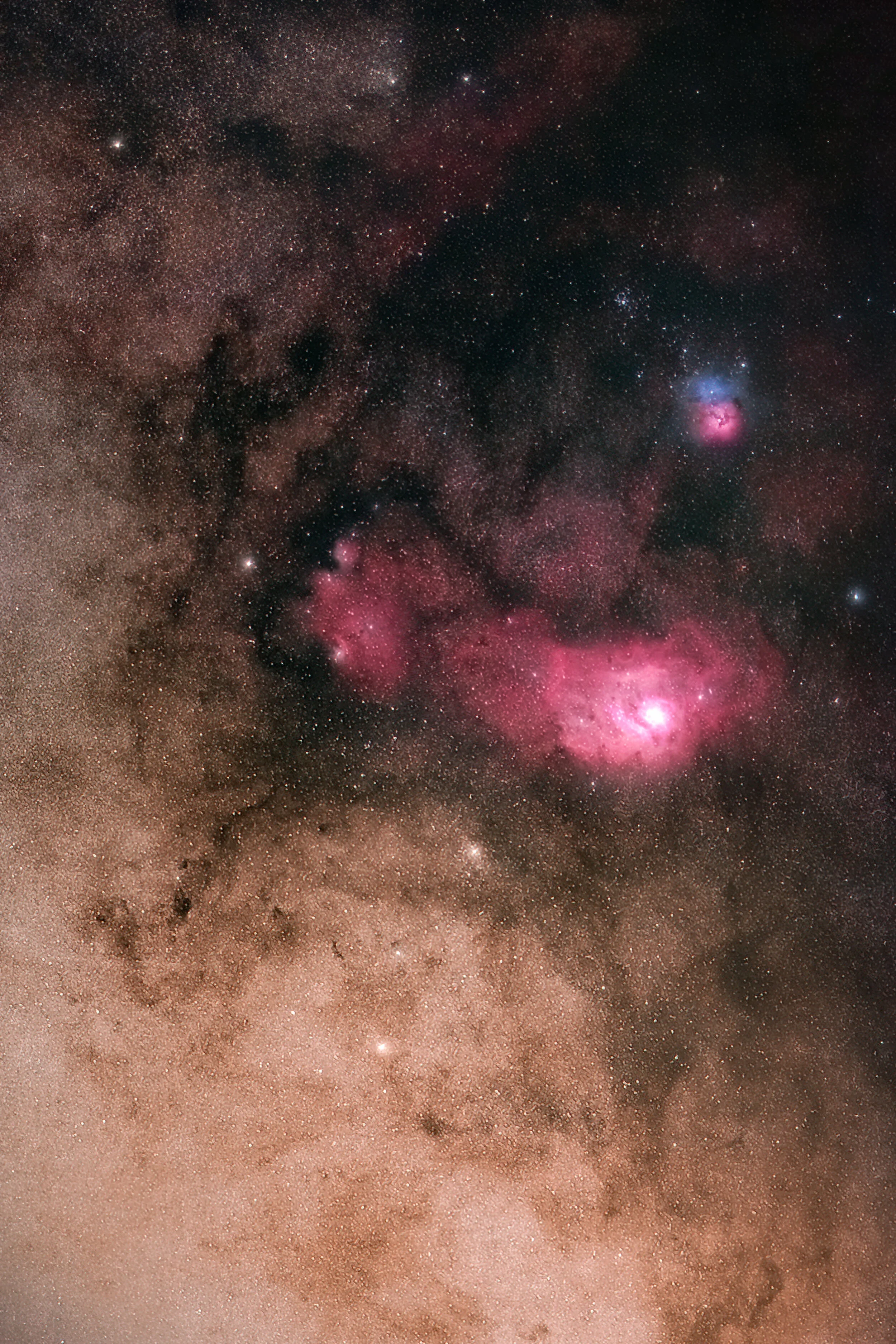 Inside The Core lagoon & Triffid Nebula