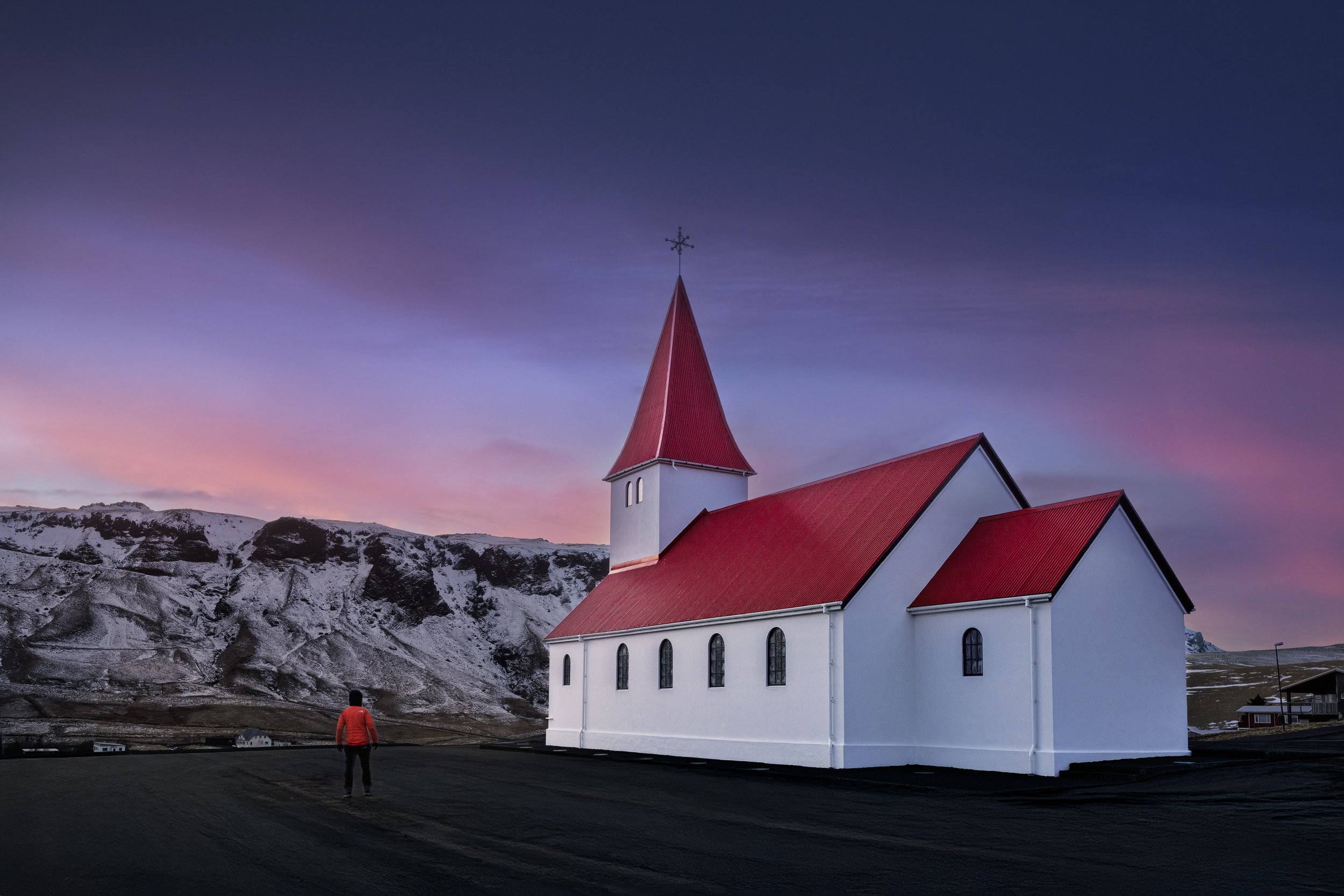 The Sunset At Vik Church web.jpg