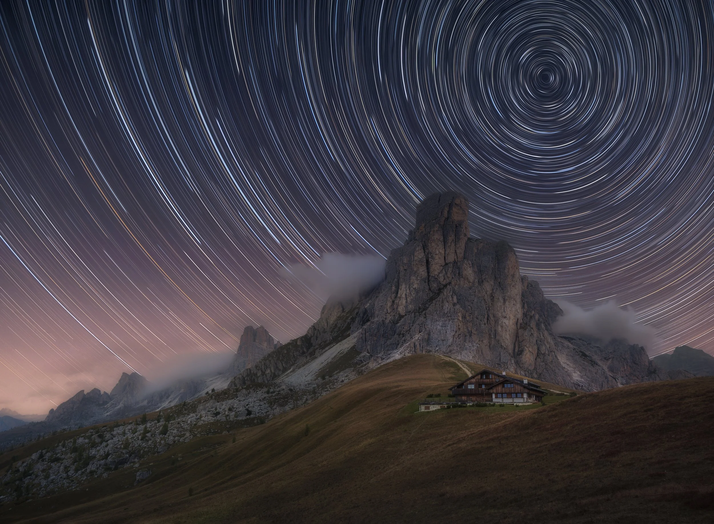 Startrails At Passo Giau web.jpg